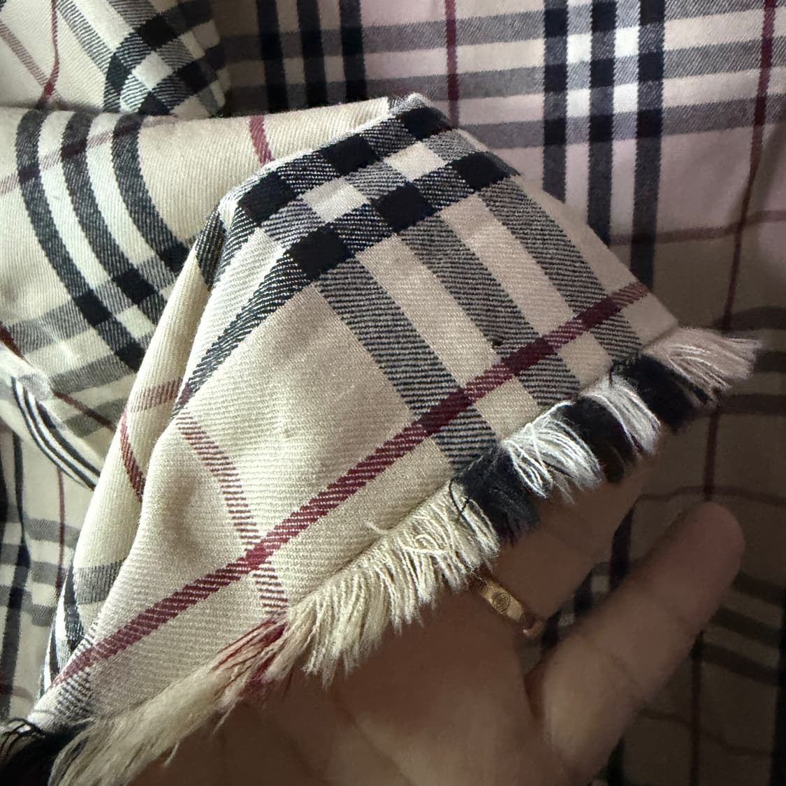 버버리 여성 랩 스커트 UK8, USA6 (여성 66정도) 상품이미지6