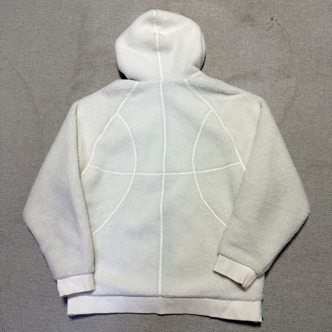 데상트 스펠아웃 플리스 후디 자켓 상품이미지7