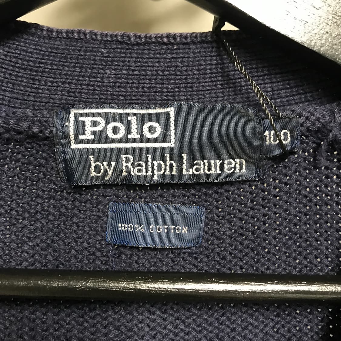 폴로 랄프로렌 가디건 네이비 100 상품이미지5