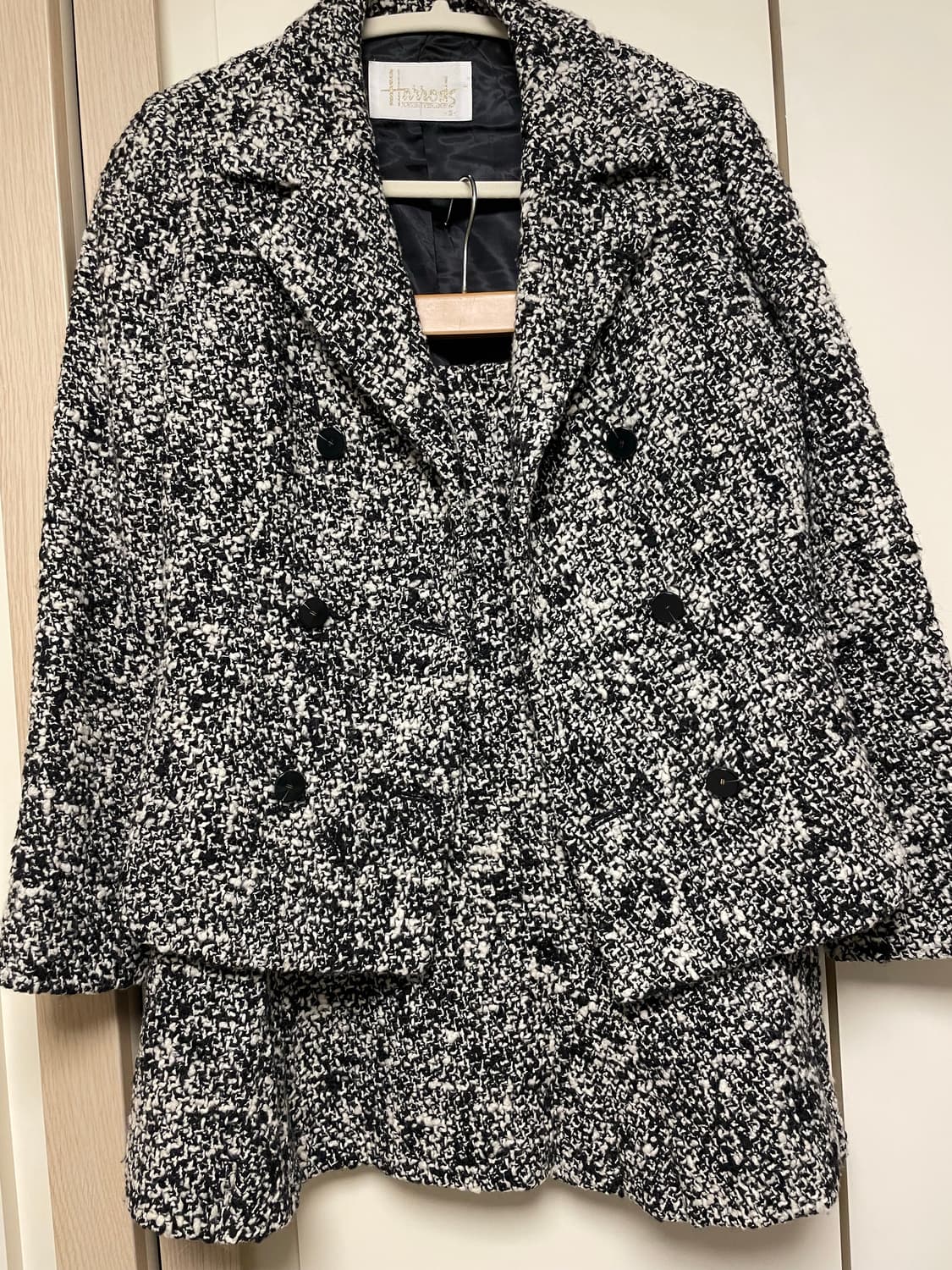 일본 빈티지 겨울 자켓 스커트 셋업(강추) 상품이미지1