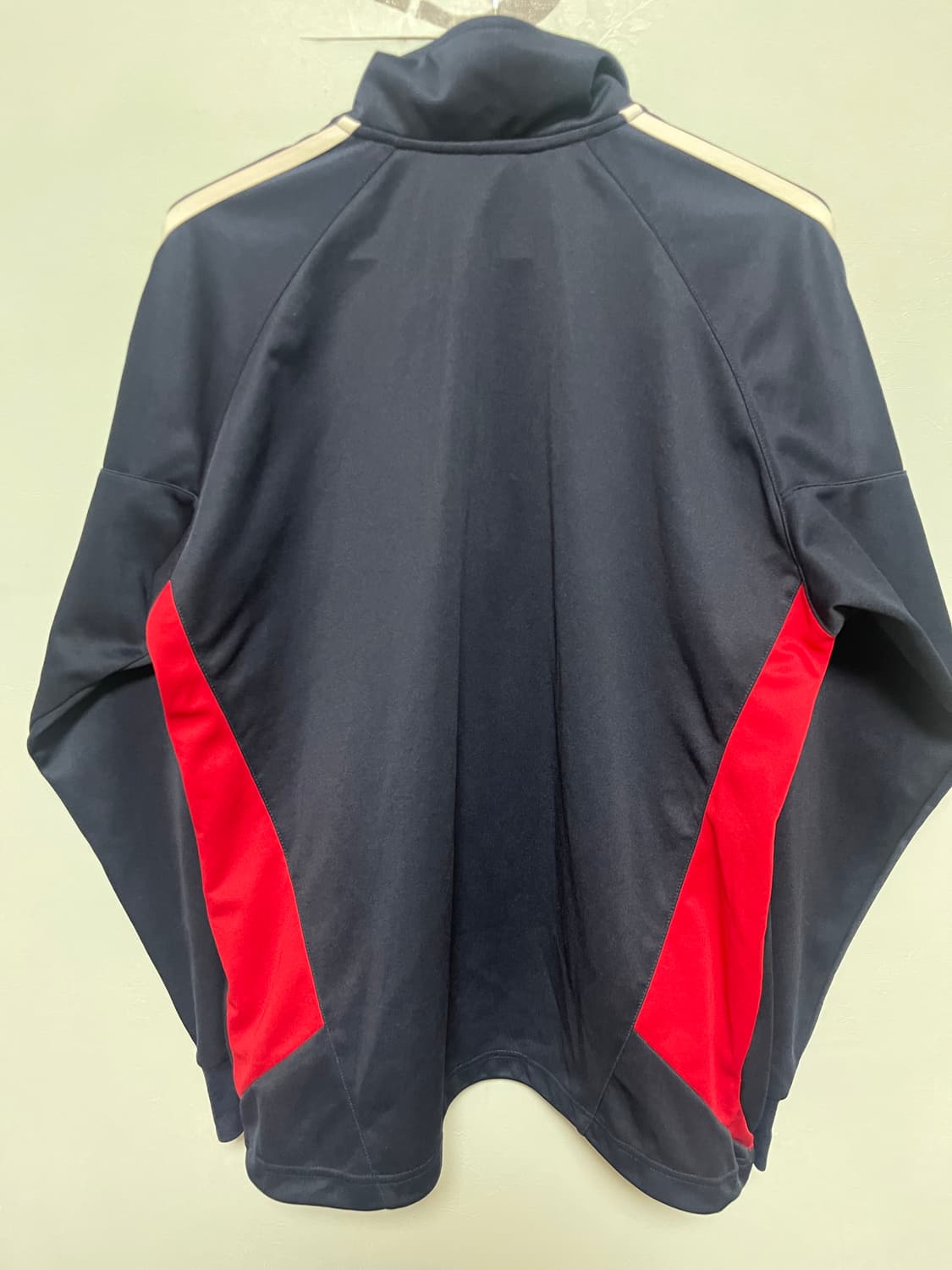 아디다스 삼선 트레이닝 집업 네이비/레드 상품이미지4