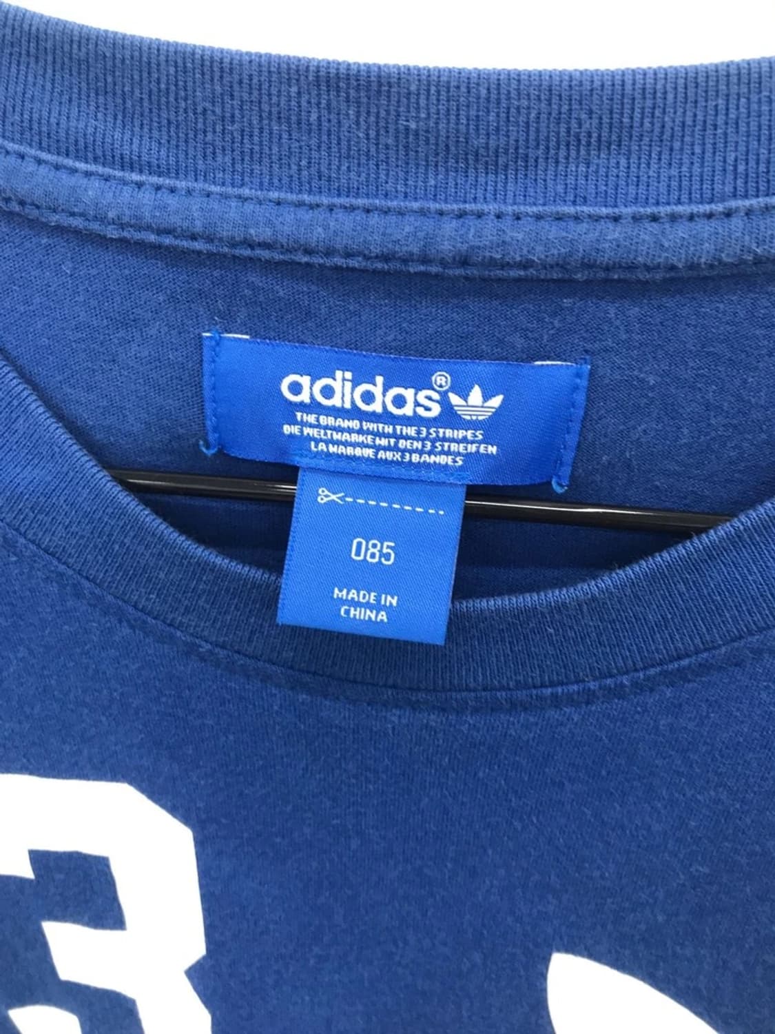 Adidas Originals Blue Graphic Tee 상품이미지6