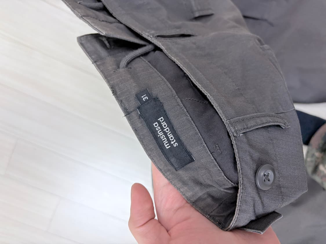 무신사 스탠다드 립스탑 파라슈트 카고 팬츠, 무탠다드 상품이미지7