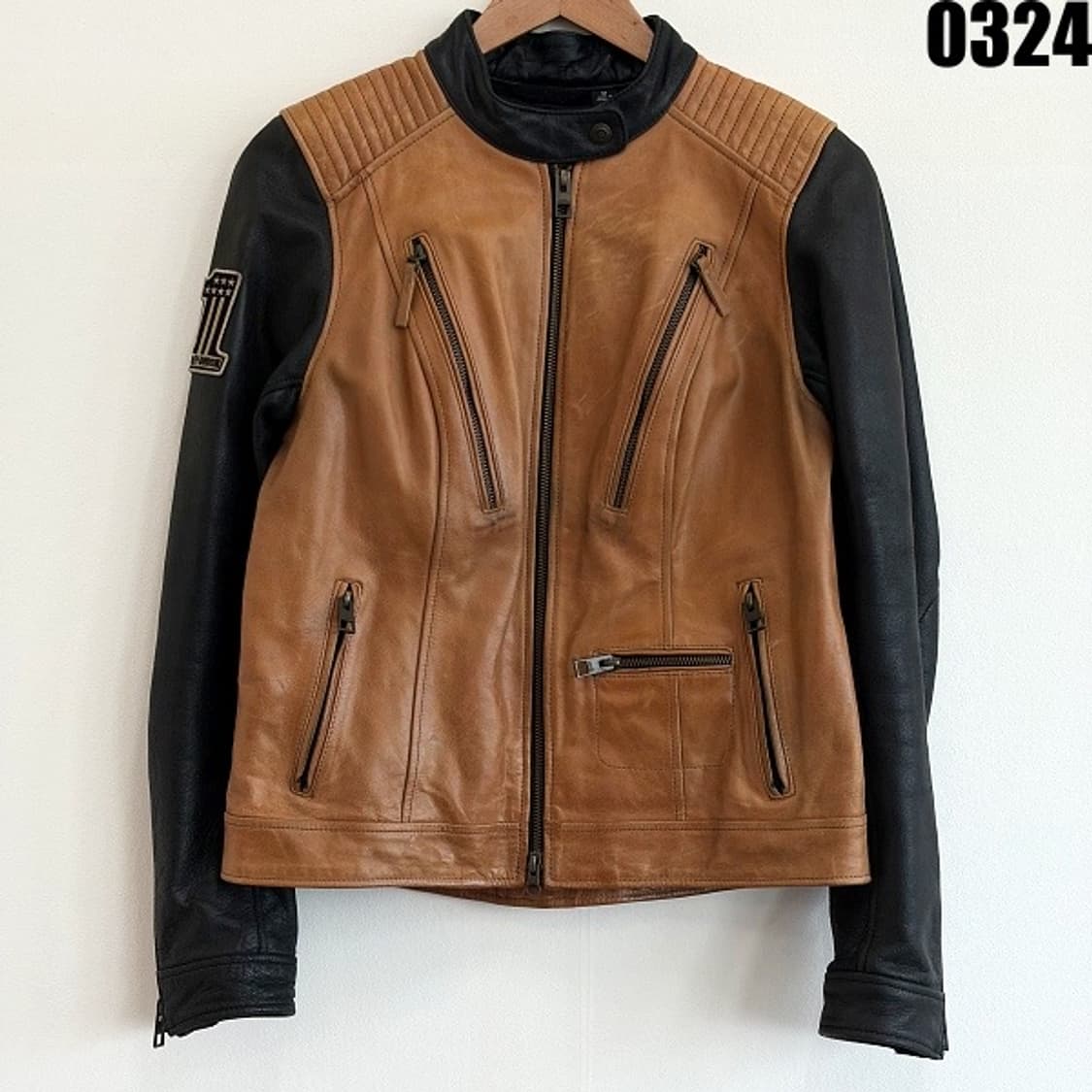 할리데이비슨 여성용 바이커 레더 자켓 M 0324  상품이미지1
