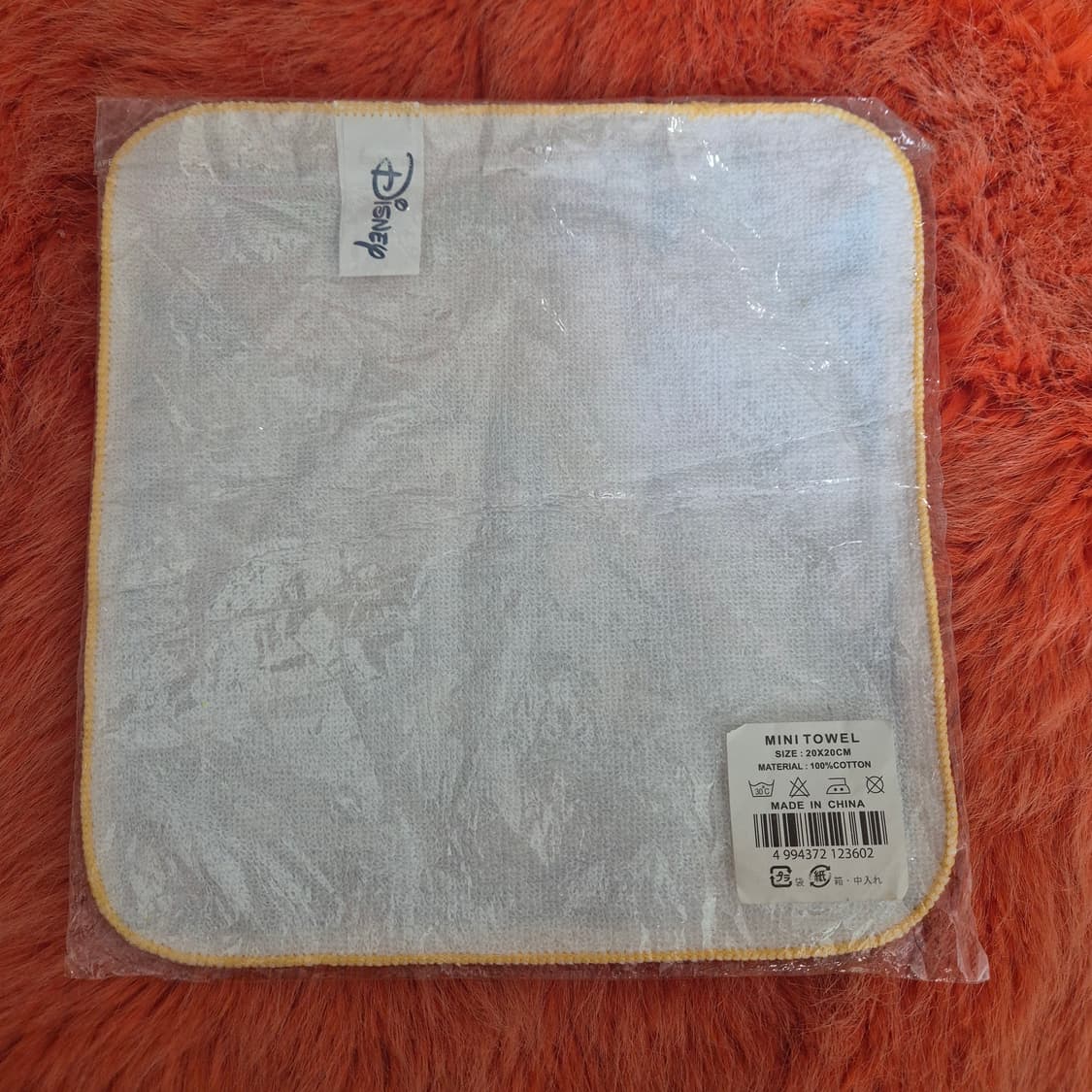 디즈니 칩앤데일 미니 타올 핸드타월 새상품 상품이미지2