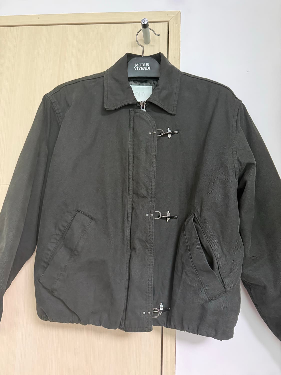 ZARA 자라 토글 버튼 크롭 자켓 상품이미지1