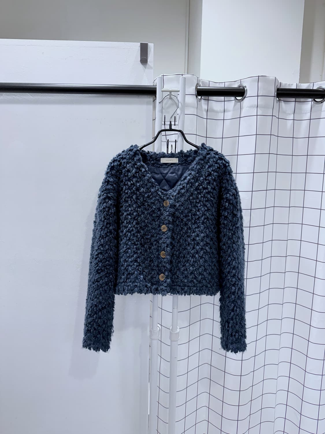 주르티 부클 가디건 숏자켓 상품이미지4