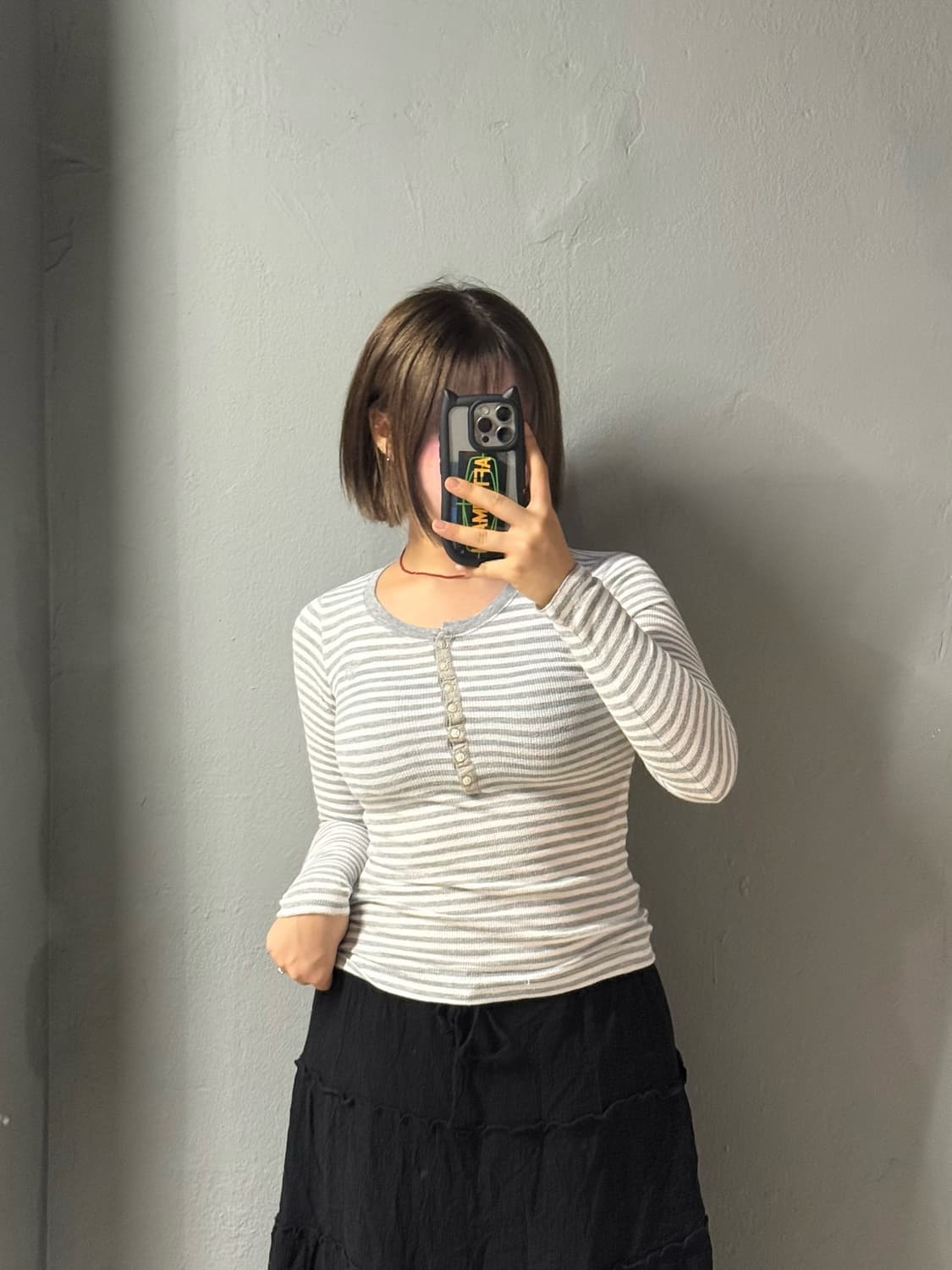 Abercrombie stripe pattern long sleeve 상품이미지1
