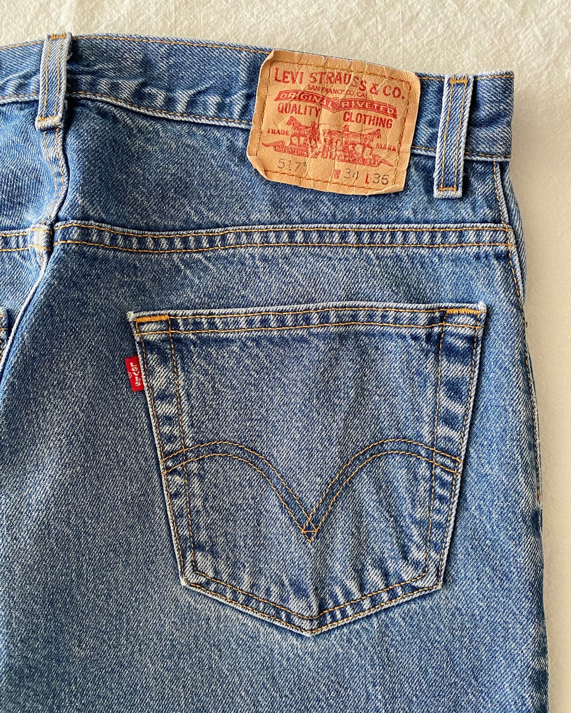 리바이스 517 부츠컷 데님 팬츠 002 상품이미지7