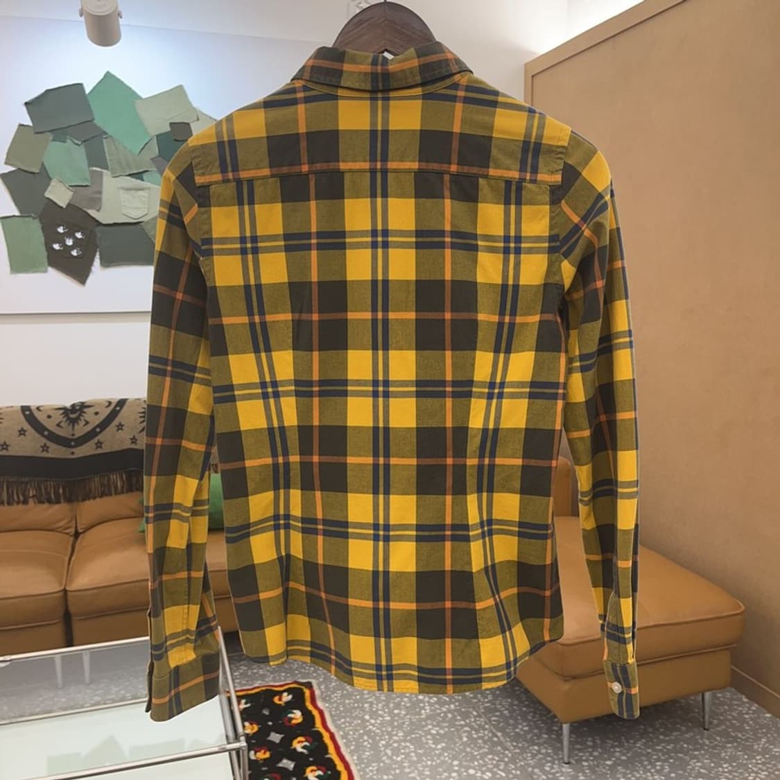 티니위니 키치 슬림핏 플란넬 체크 셔츠 85 C07064 상품이미지4