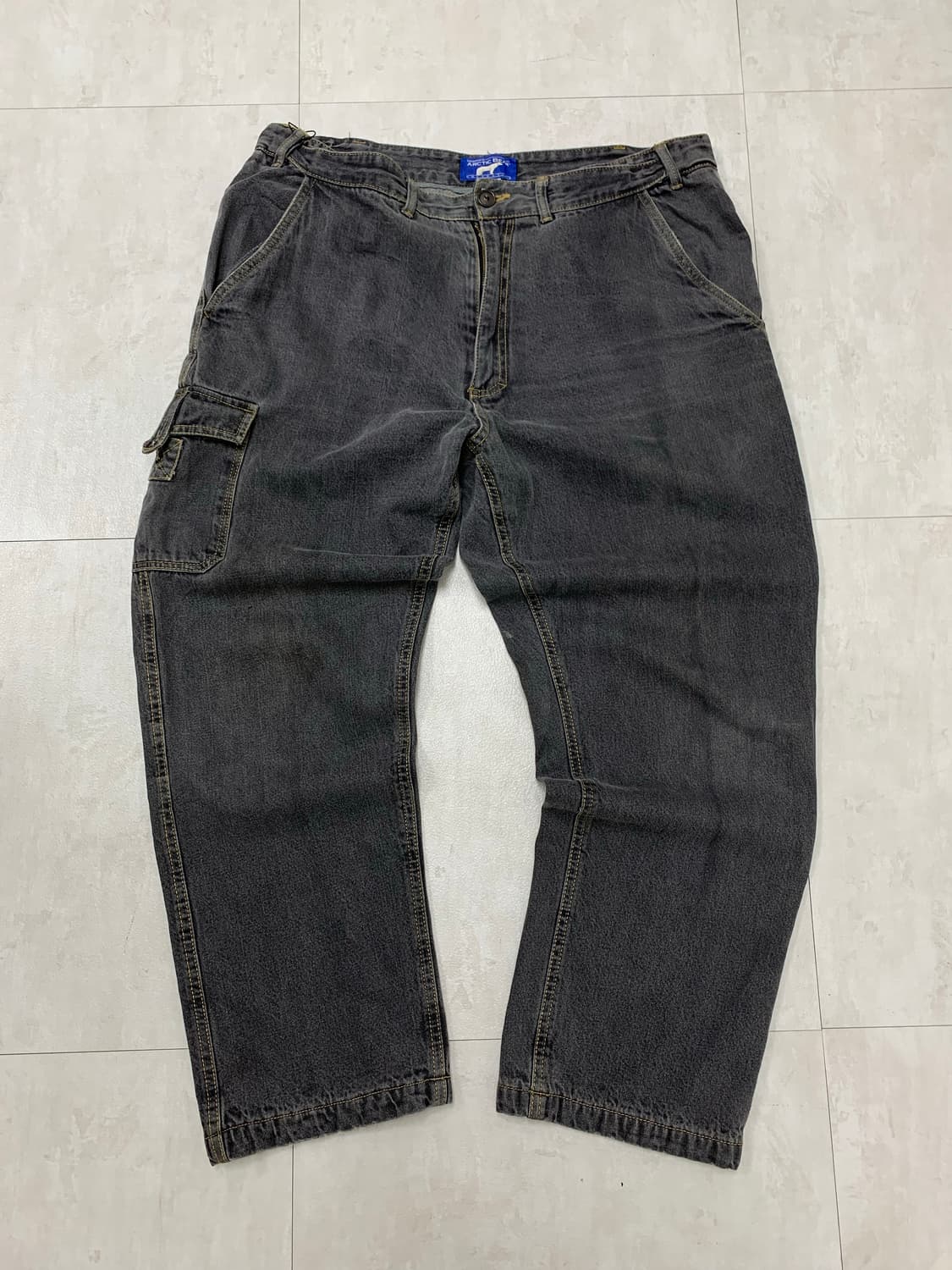 Arctic bear 흑청 데님 팬츠 #109 상품이미지1