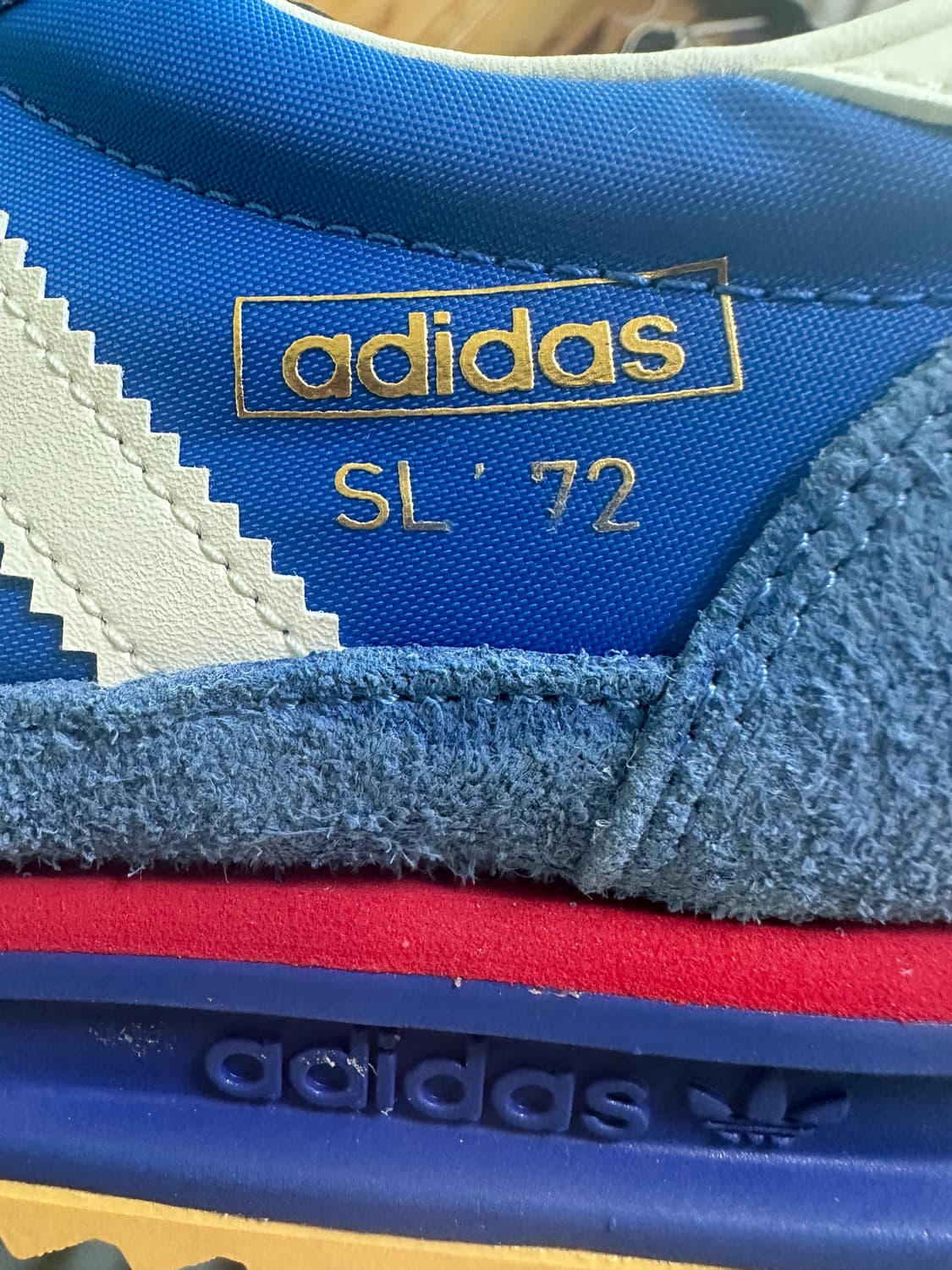 새상품) 아디다스SL 72 RS 블루 270사이즈 팝니다. 상품이미지5
