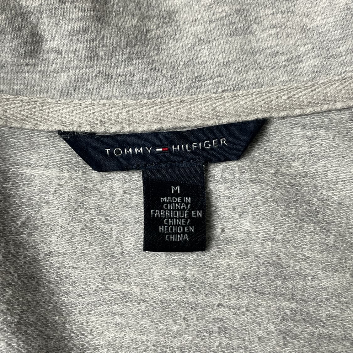 TOMMY HILFIGER 토미힐피거 빈티지 코튼 집업 A00531 상품이미지8