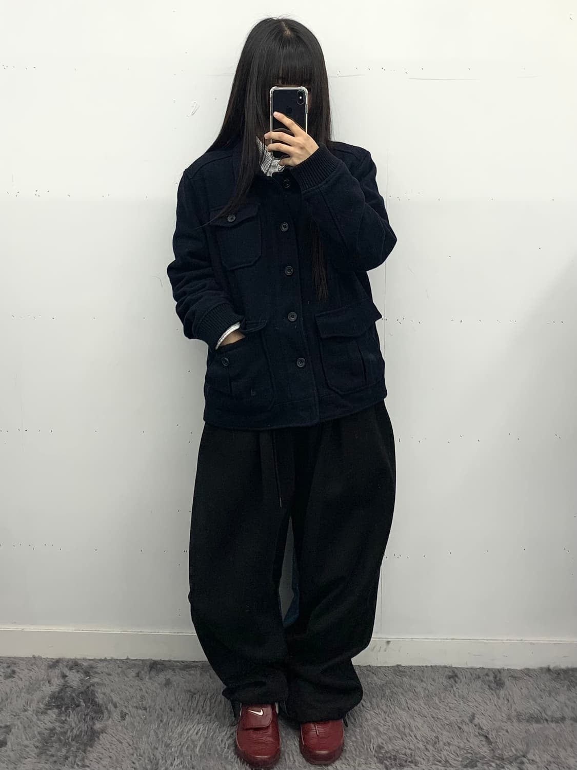 Gap 00년대 울 혼방 자켓 상품이미지3