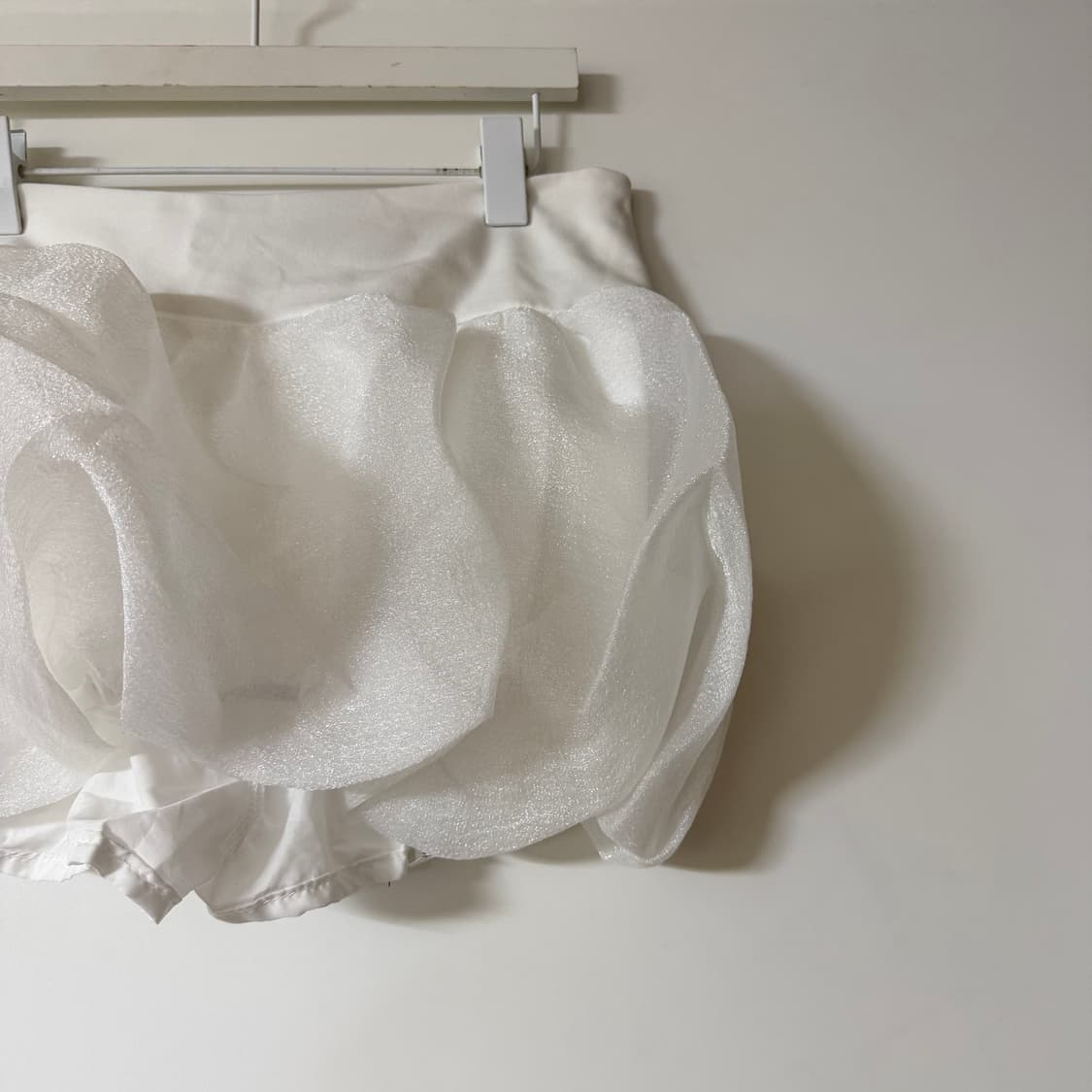 새상품 여자 쉬폰 펌킨 미니스커트 상품이미지2