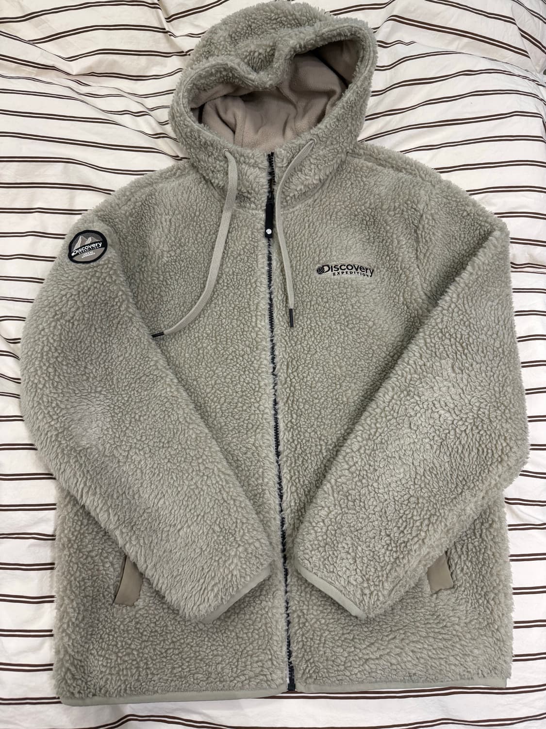 디스커버리 플리스 후드 100 상품이미지1