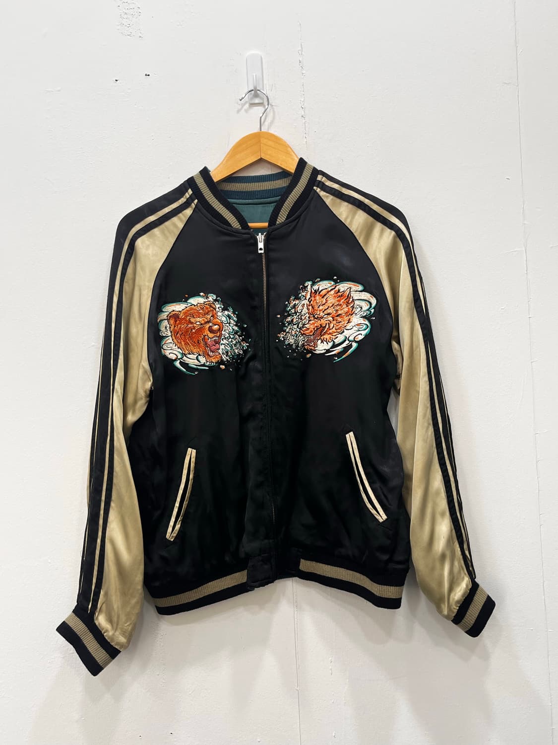 Japan 사토리 오카미 리버시블 스카잔 M 상품이미지2