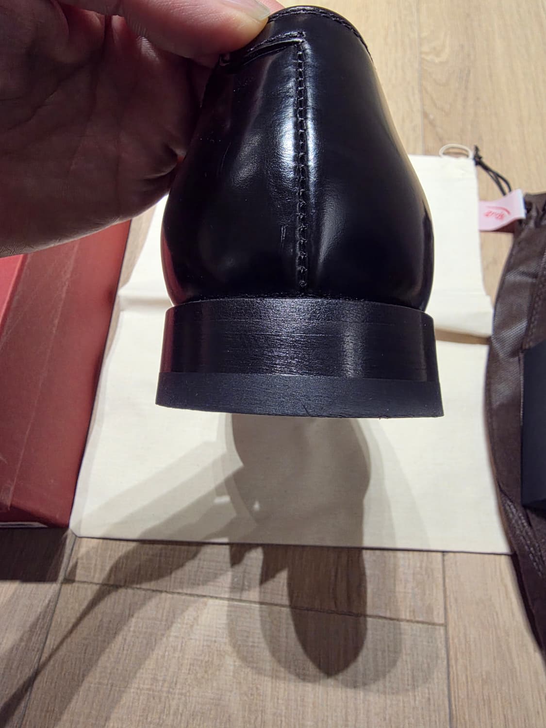 제품명은 그라더스 blusher 15 블랙, 사이즈는 265입니다.  상품이미지5