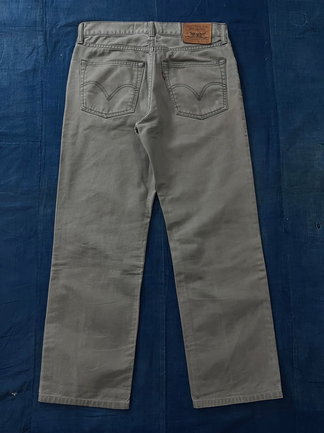 빈티지 리바이스 702 코튼 트윌 팬츠 그레이 상품이미지3