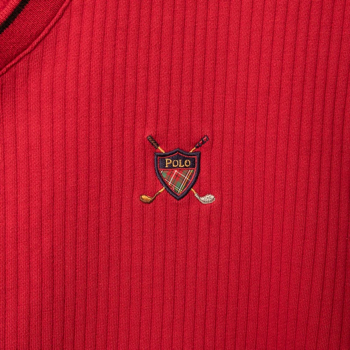 [L] 90s 폴로 랄프로렌 골프 USA 메이드 니팅 베스트  상품이미지2