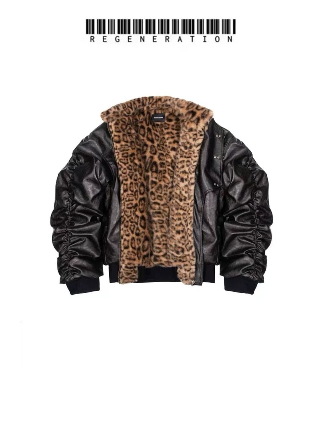 Leopard Liner Bomber 상품이미지2