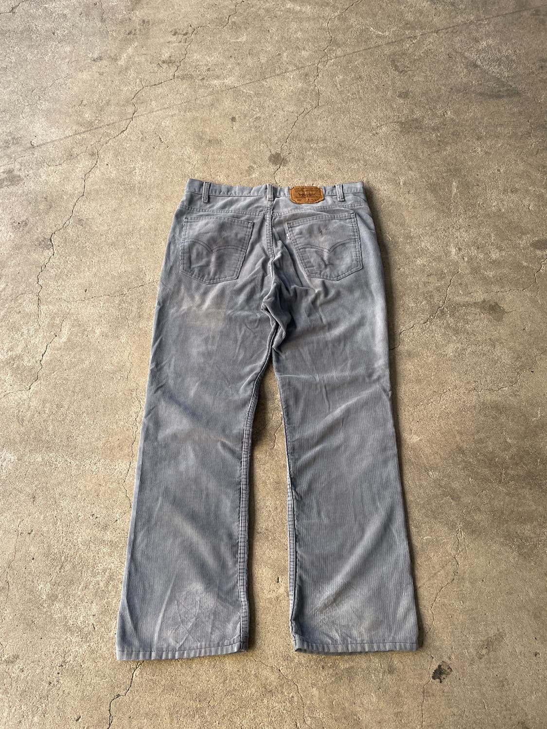90s Levis 517 Corduroy Distressed 상품이미지6