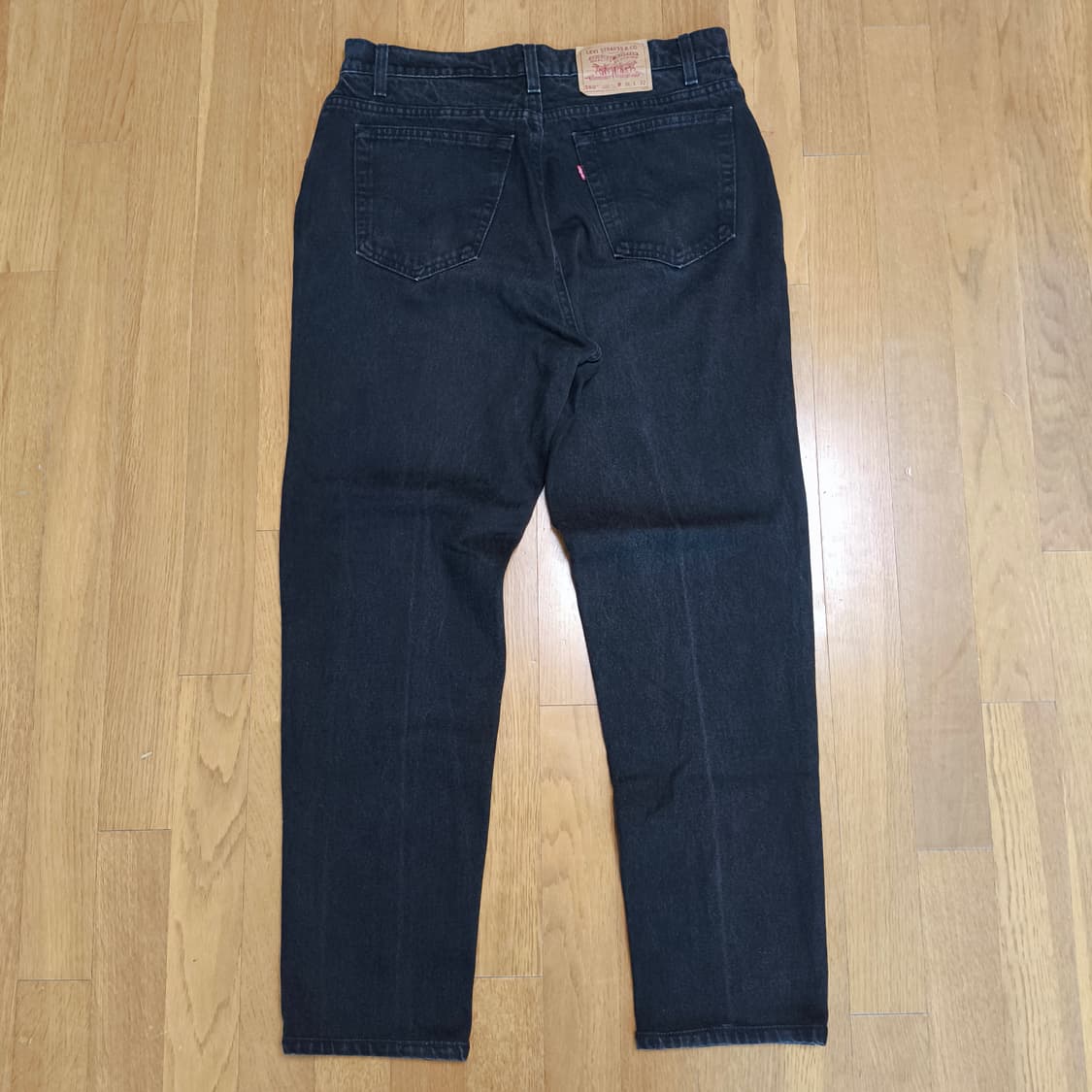 [36, Made in USA] 90s 리바이스 560 블랙진 상품이미지4