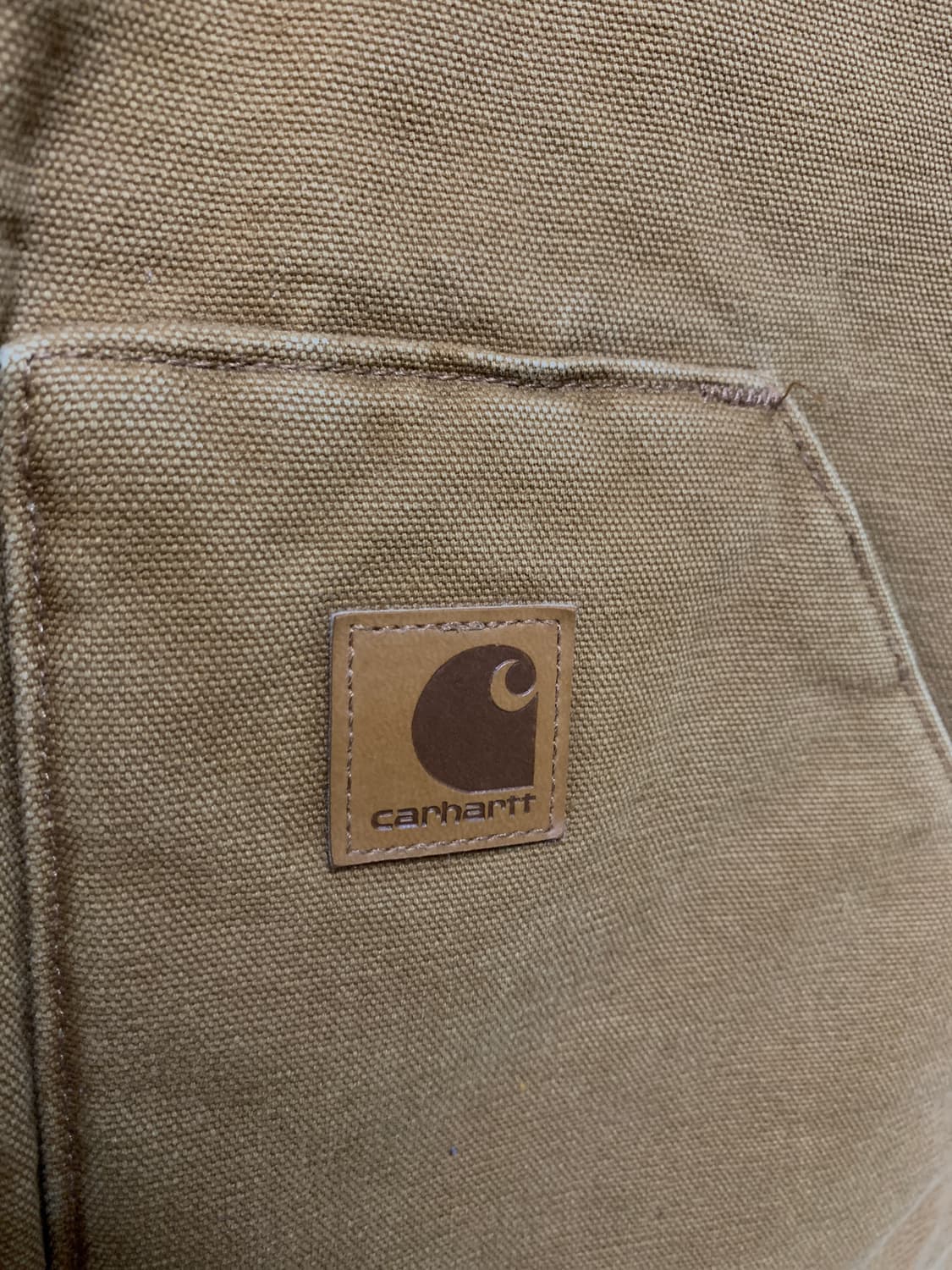 칼하트 덕베스트 된장 M사이즈 상품이미지2