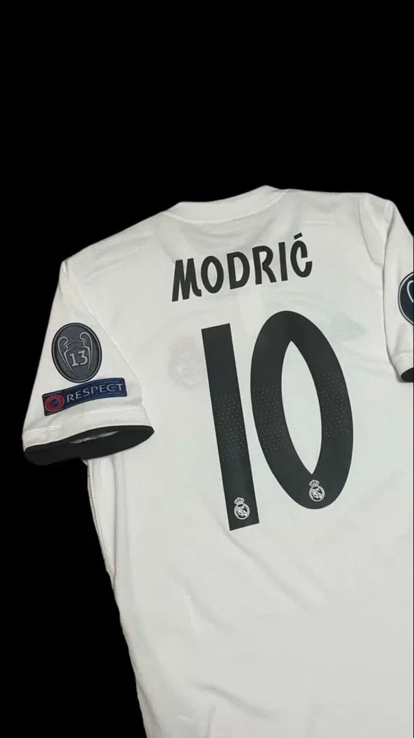 [택체 새상품] 18-19 레알마드리드 모드리치 유니폼 상품이미지1