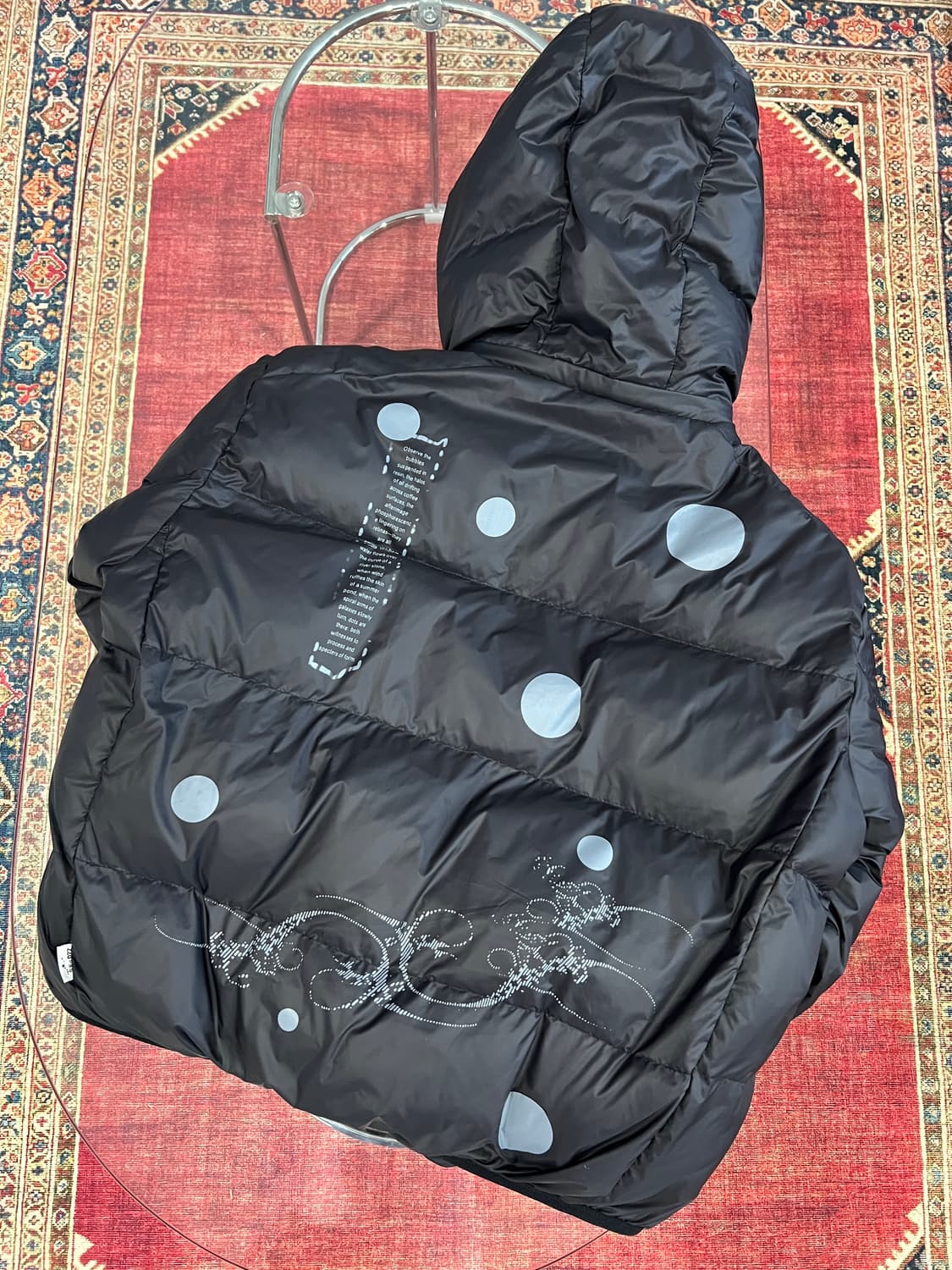 아치하라 버블검 프린팅 패딩 상품이미지1