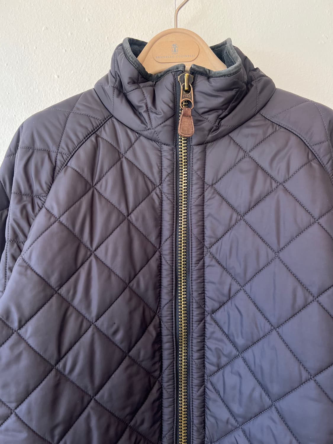 폴로랄프로렌 남성 네이비 누빔점퍼  상품이미지2