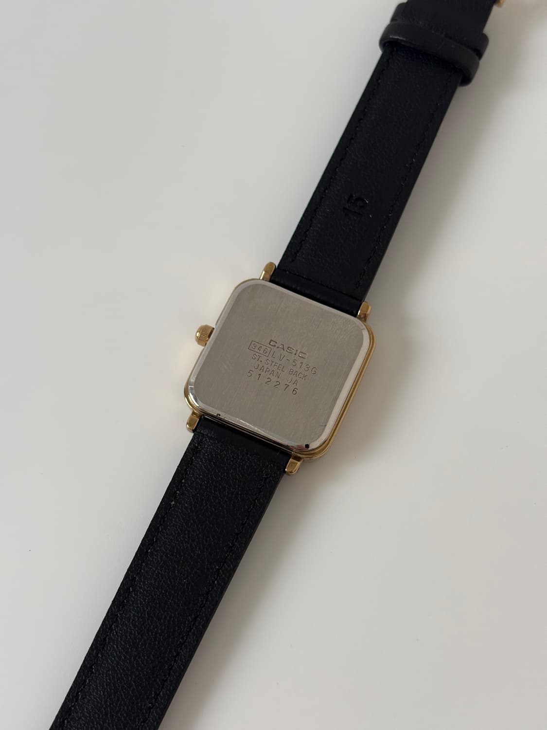 1990s Small Seconds Square Ladies Quartz 상품이미지7