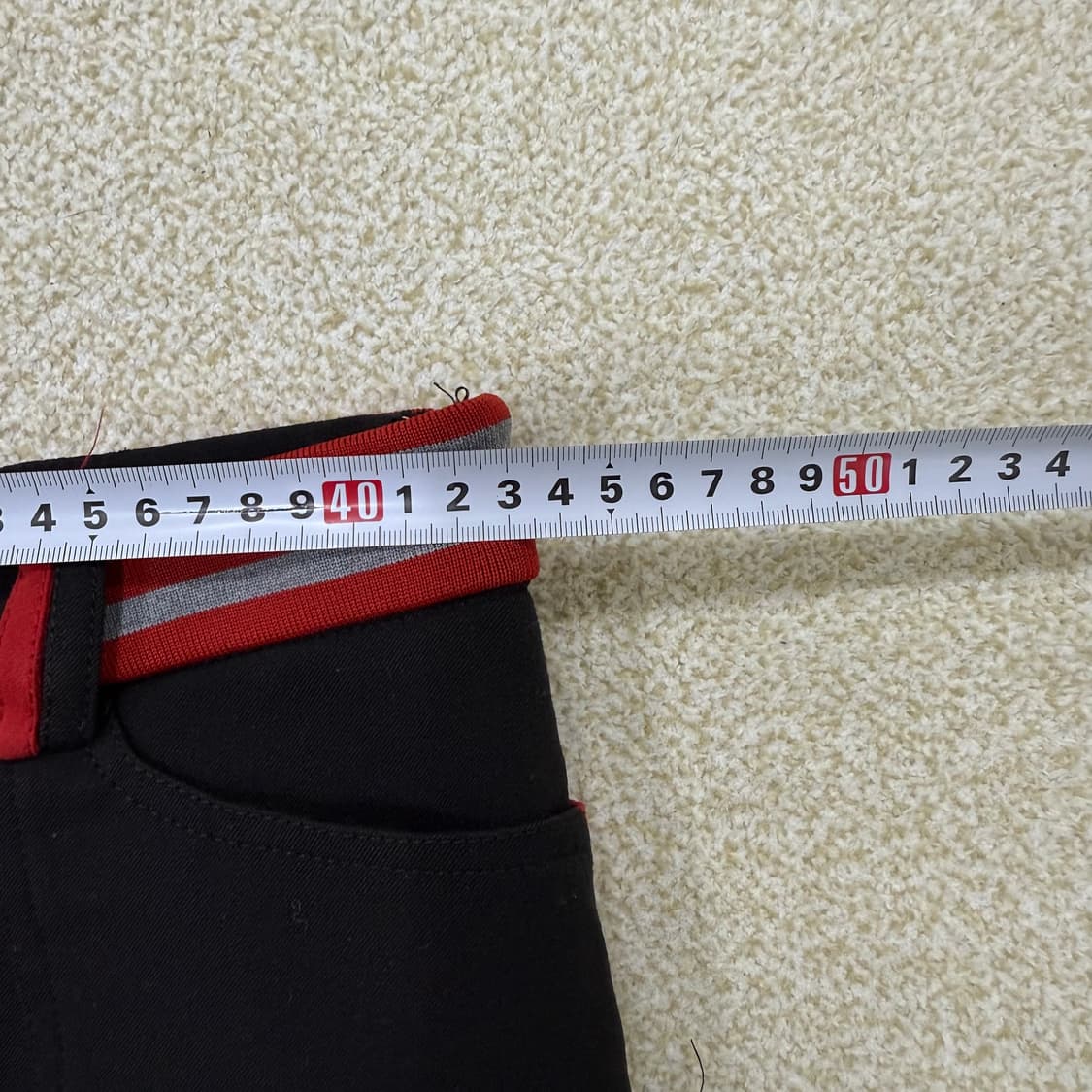 [79] 루이까스텔 여성 골프 블랙 스커트 치마 1231T1 상품이미지5