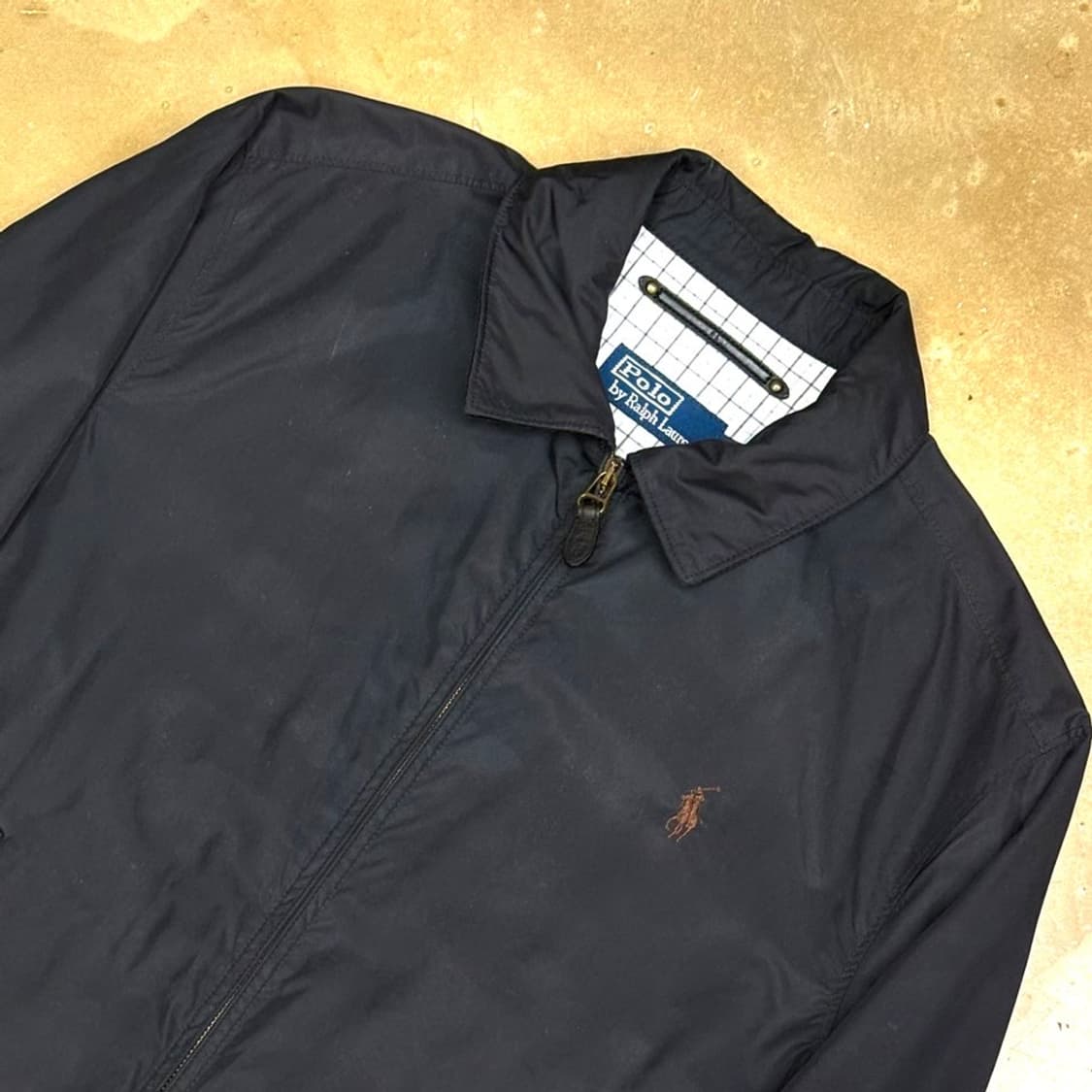 M 폴로랄프로렌 블랙 블루종 스윙탑 재킷 상품이미지1
