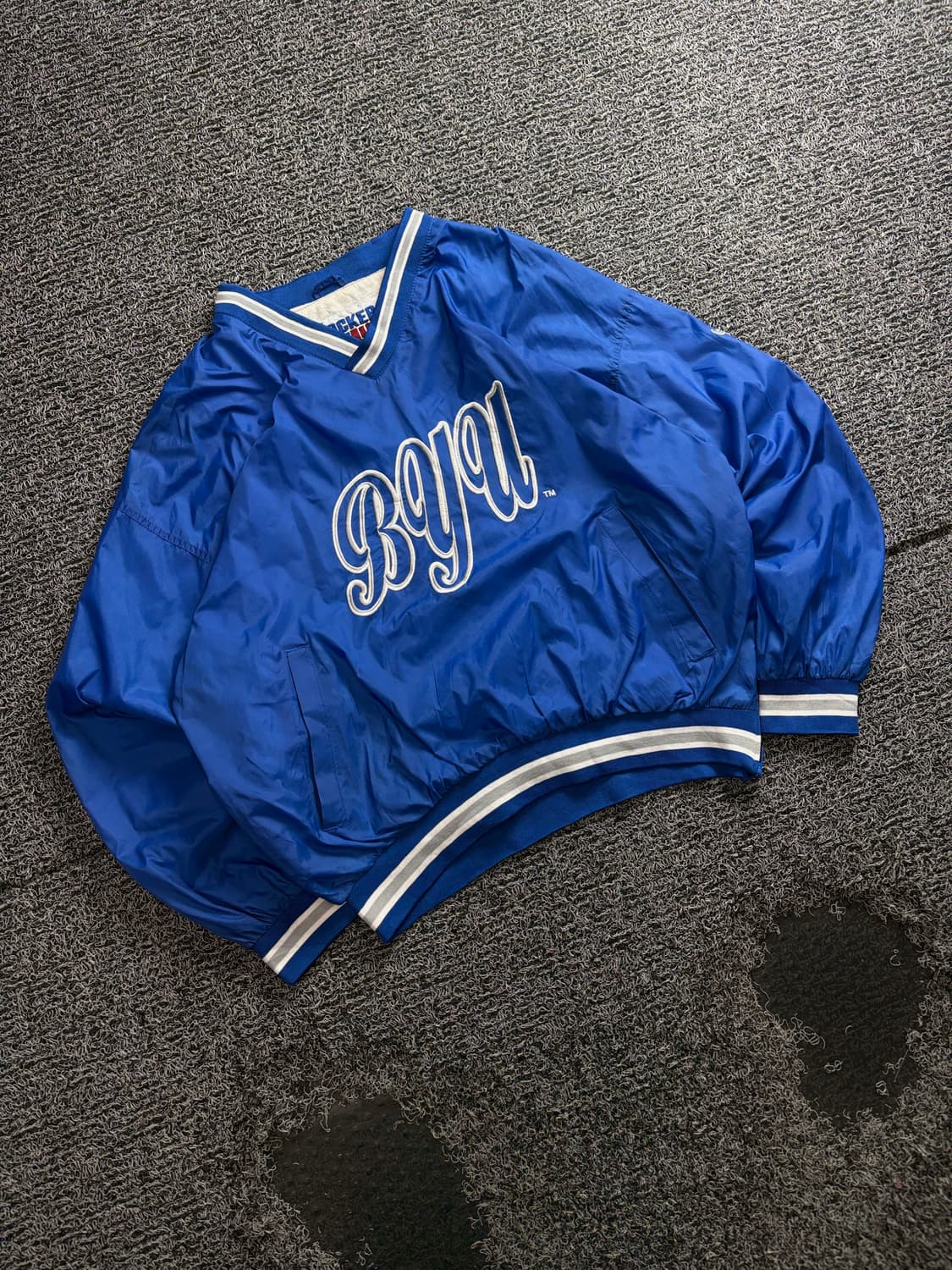 빈티지 올드스쿨 빅로고 웜업 풀오버 아노락 4107 상품이미지1