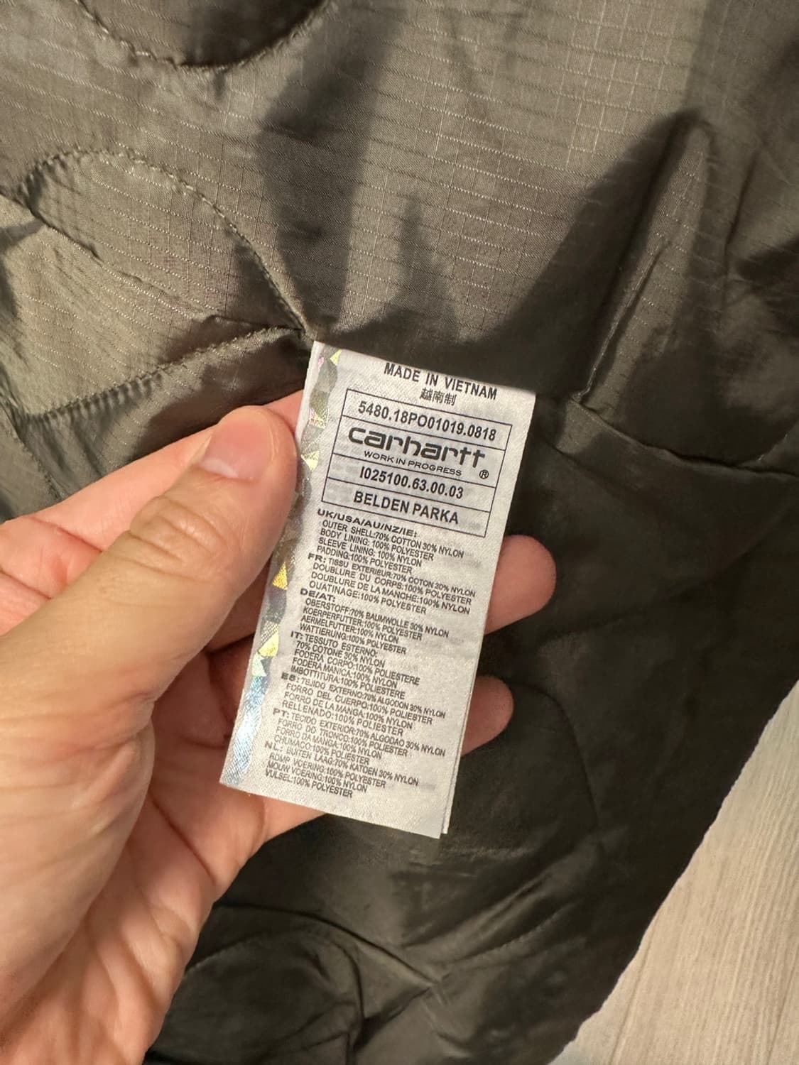 칼하트wip 벨덴 야상 상품이미지6