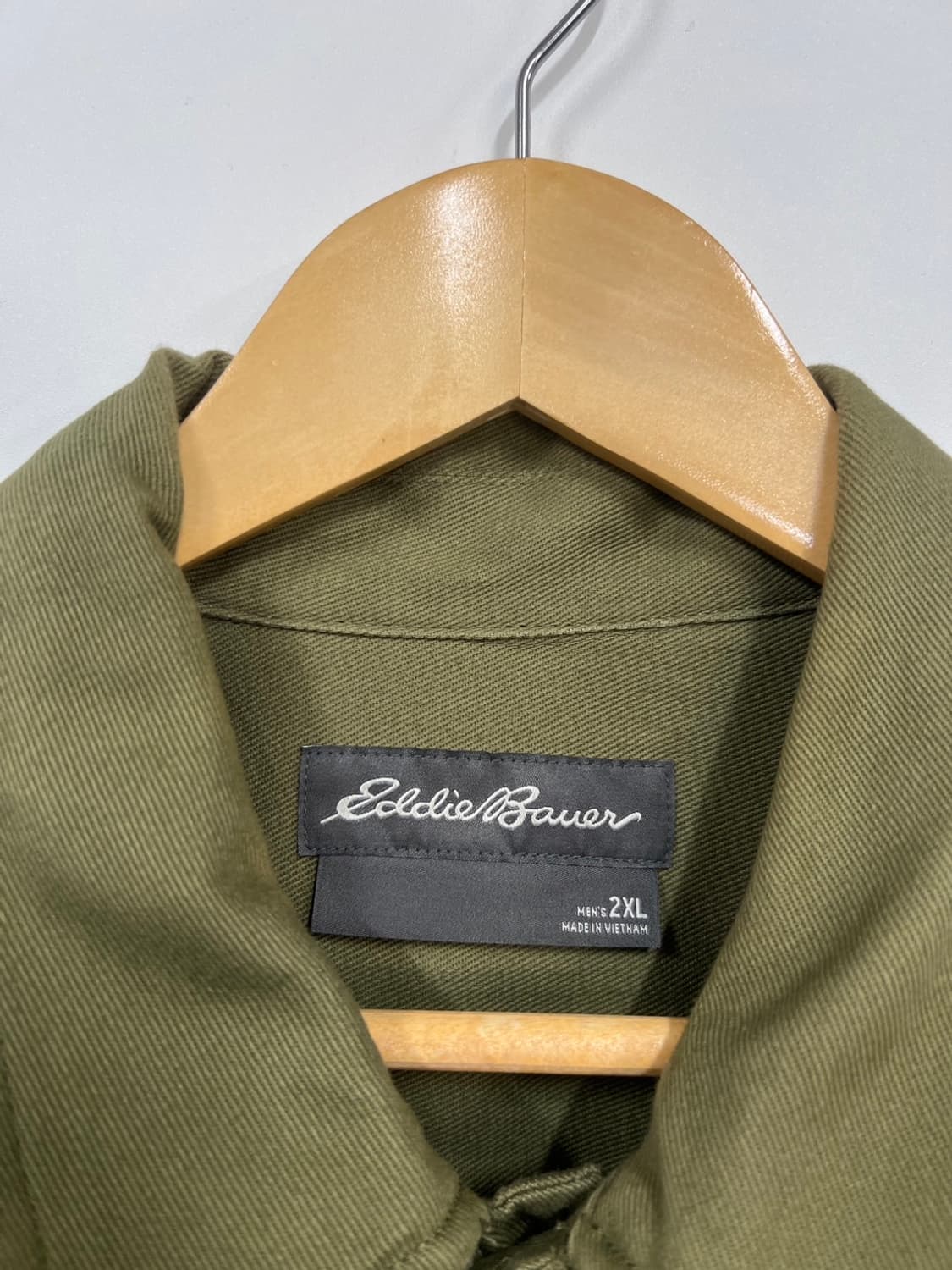 에디바우어 빅사이즈 밀리터리 포켓 셔츠 자켓 상품이미지5