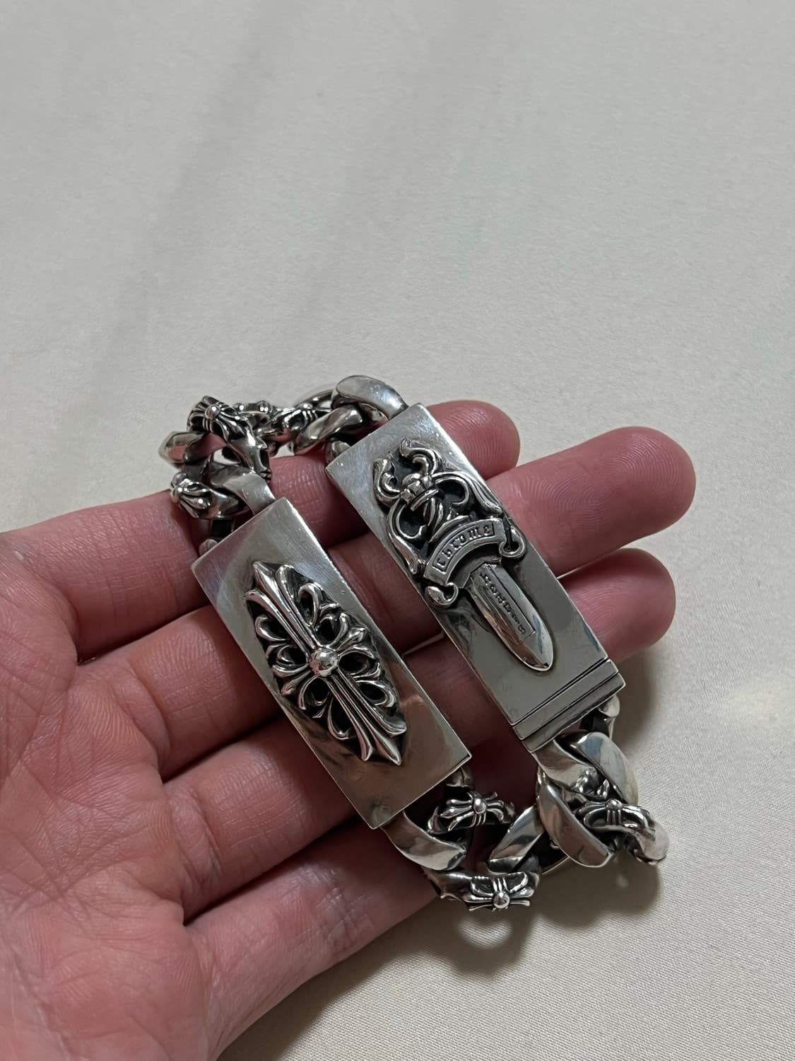 크롬하츠 더블ID 팬시 체인  상품이미지1