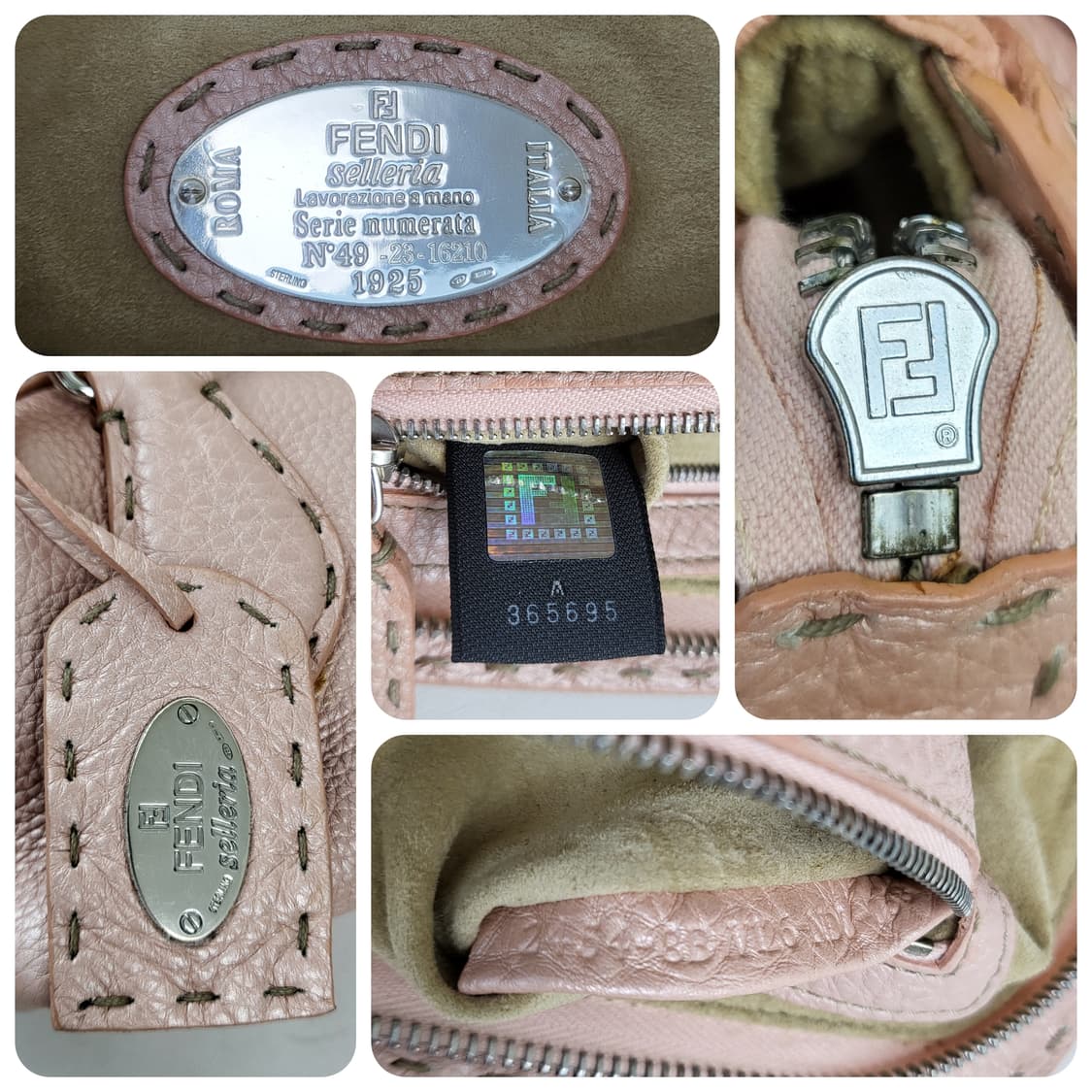 정품 펜디 셀러리아 아델 미니 닥터백 상품이미지8