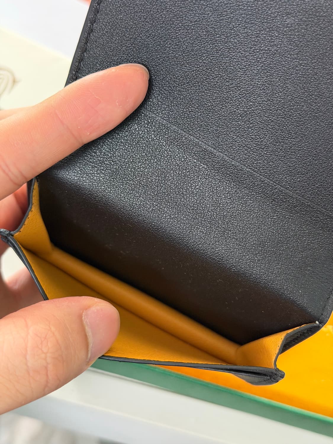 고야드 말제르브 명함지갑 블랙 상품이미지5