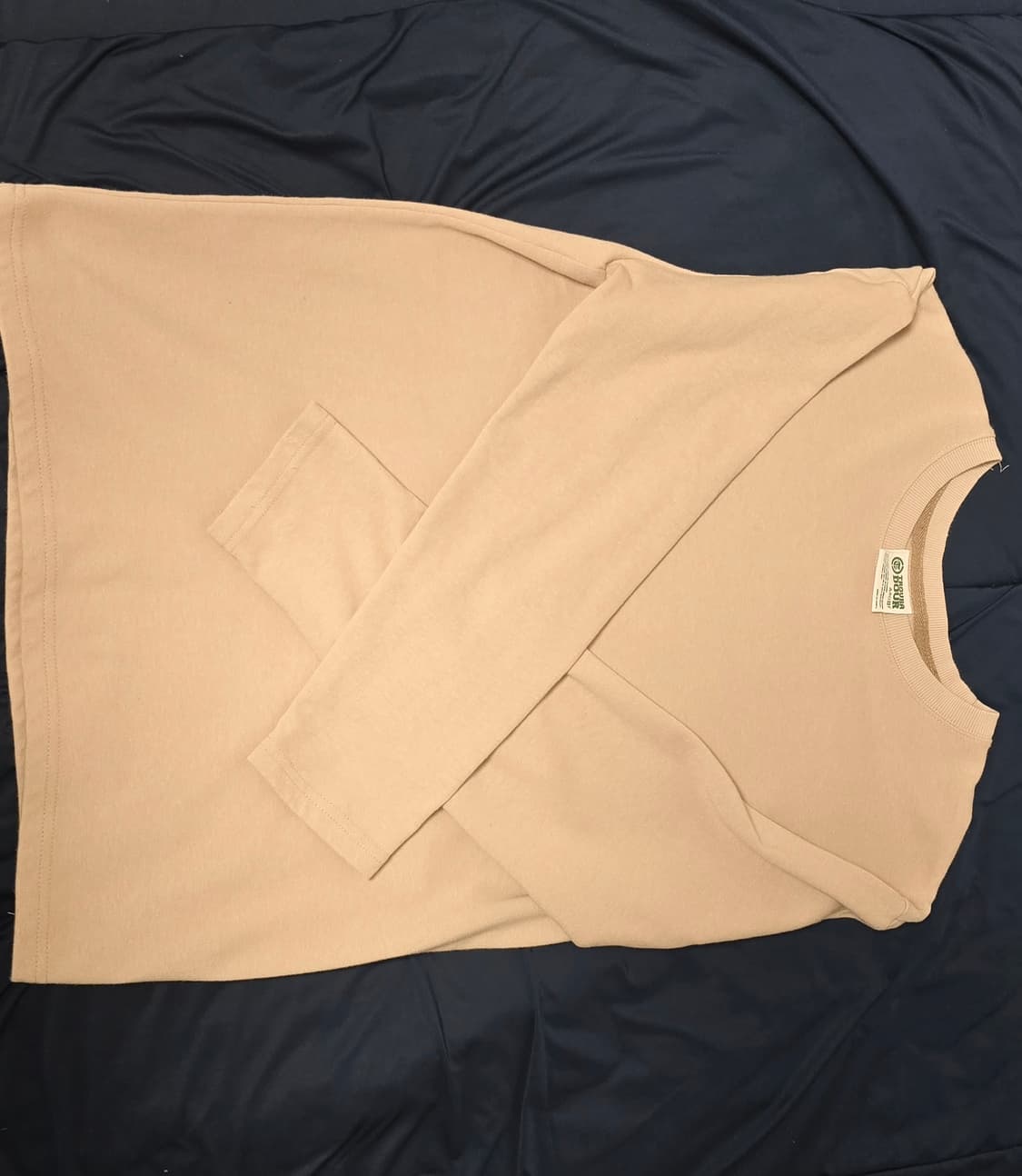 트루바두르  양면 무지 박스 긴팔티 상품이미지2