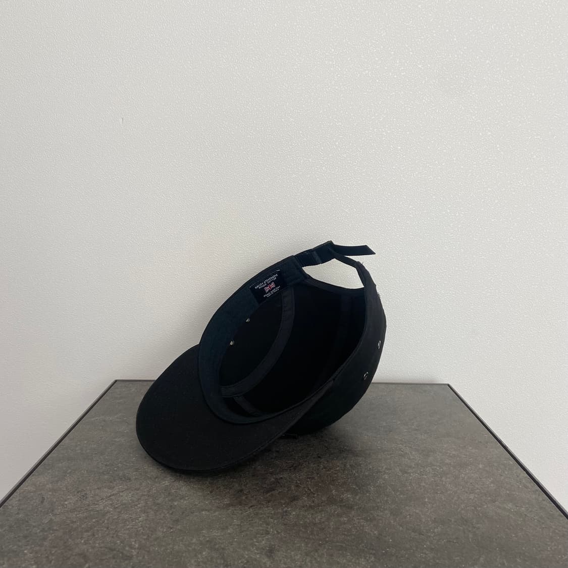 (OS) 슈프림 박스로고 캠프캡 모자 왁스드 코튼 블랙 상품이미지6