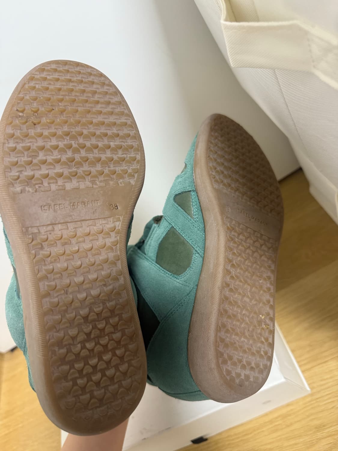 이자벨마랑 베켓 하이탑 스니커즈 그린 초록 38 상품이미지8