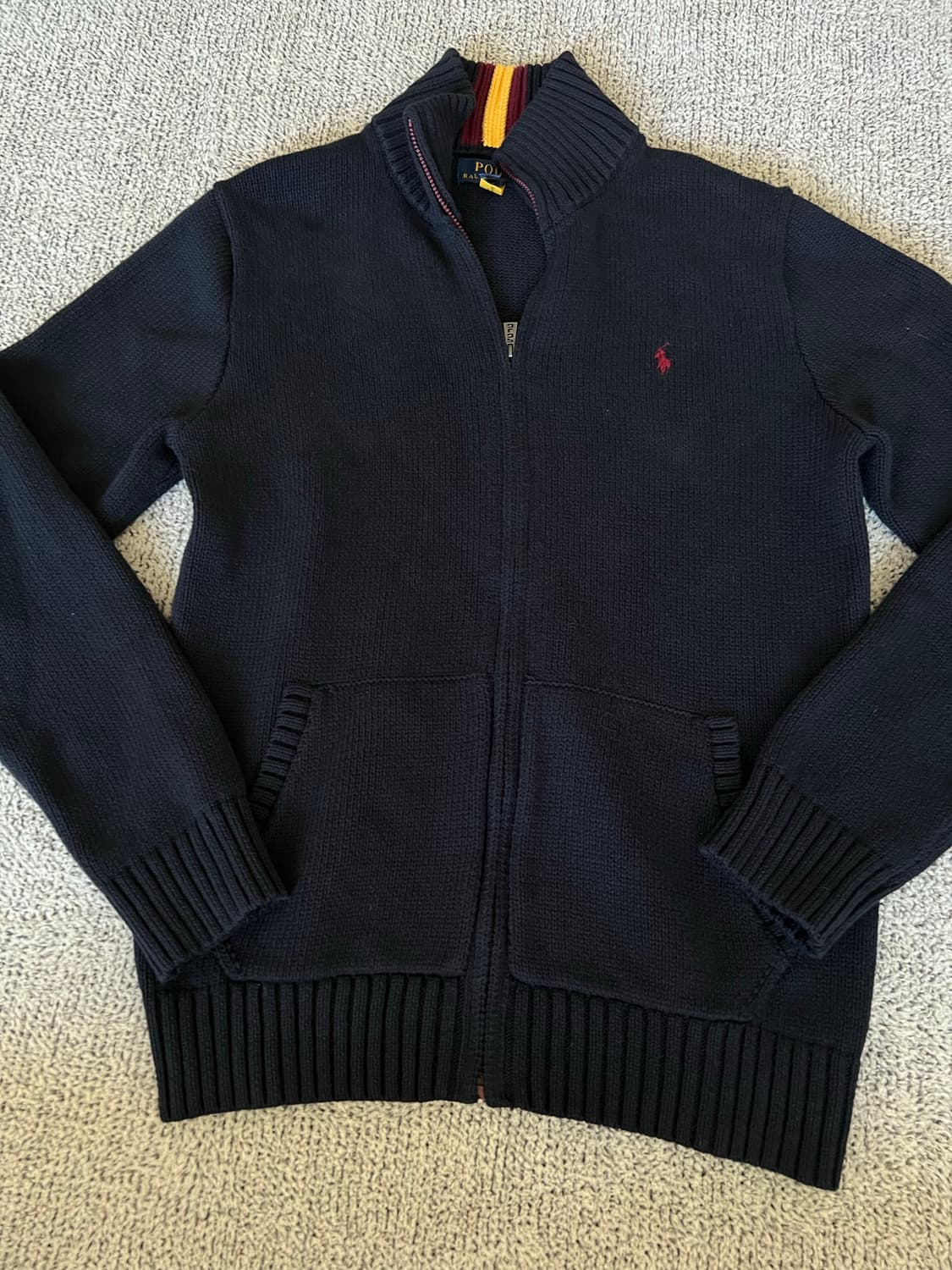 폴로 랄프 로렌　니트 집업 가디건 상품이미지1