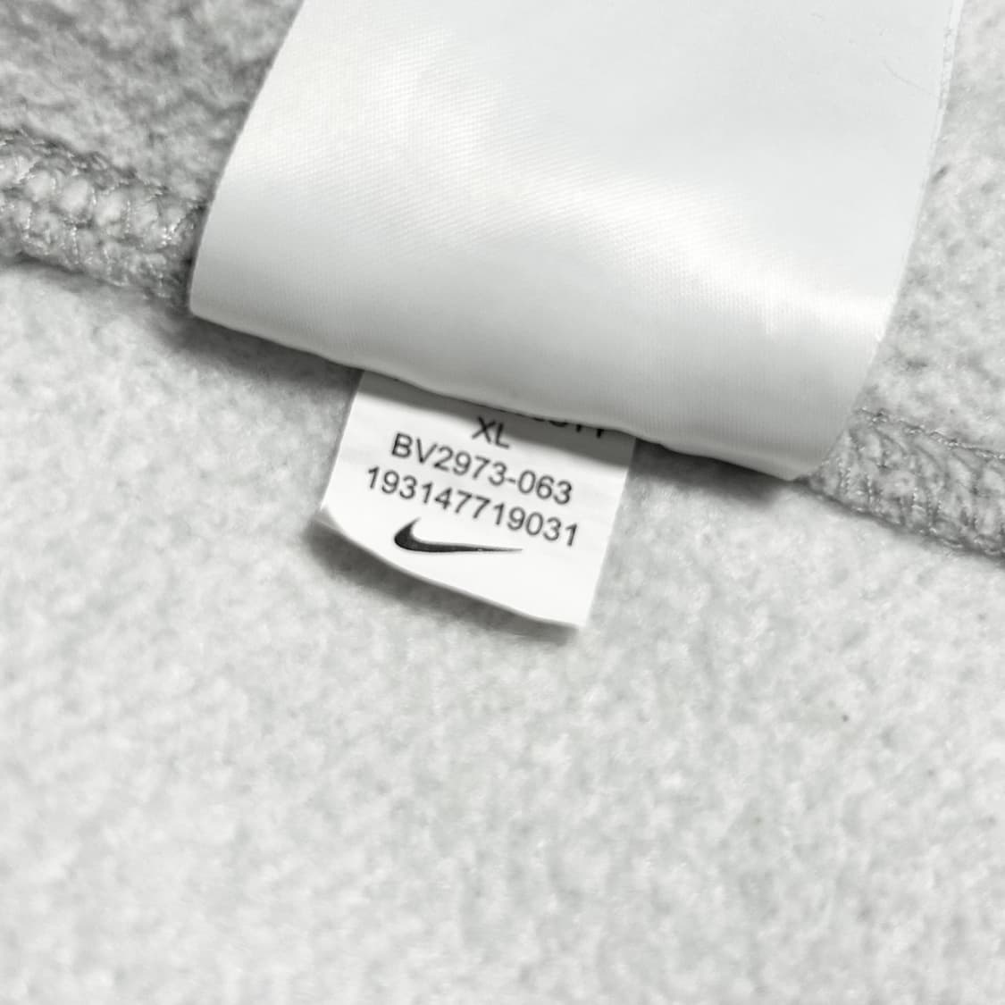 [XL] Nike 나이키 빅로고 그레이 후드티 상품이미지6