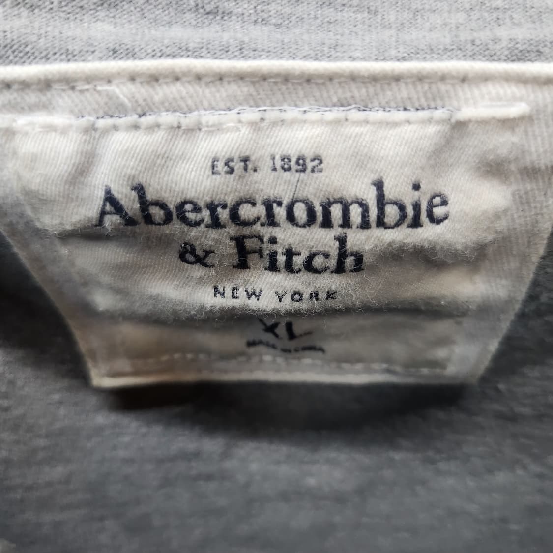 아베크롬비 Y2K 빅로고 반팔티 XL(L) 남여공용 상품이미지5