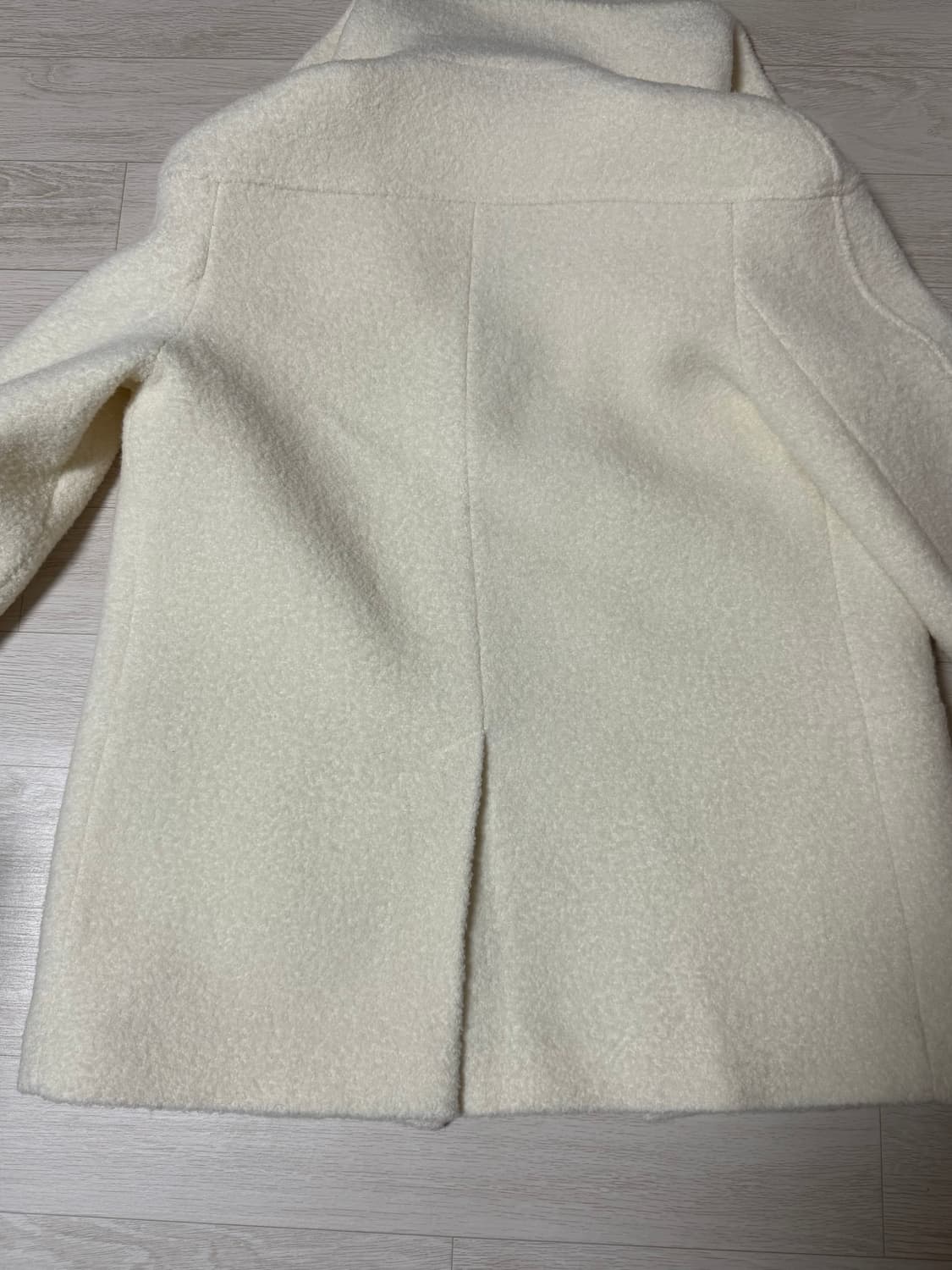 녹섭 알파카 하프코트alpaca curve collar half coat 상품이미지7