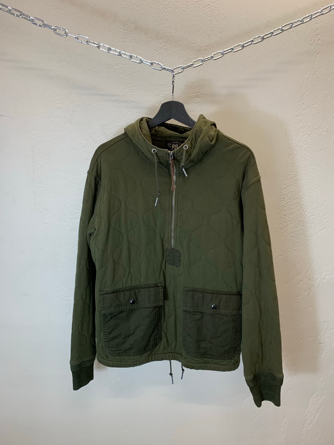 더블알엘 퀄팅 풀어보 파카 상품이미지1