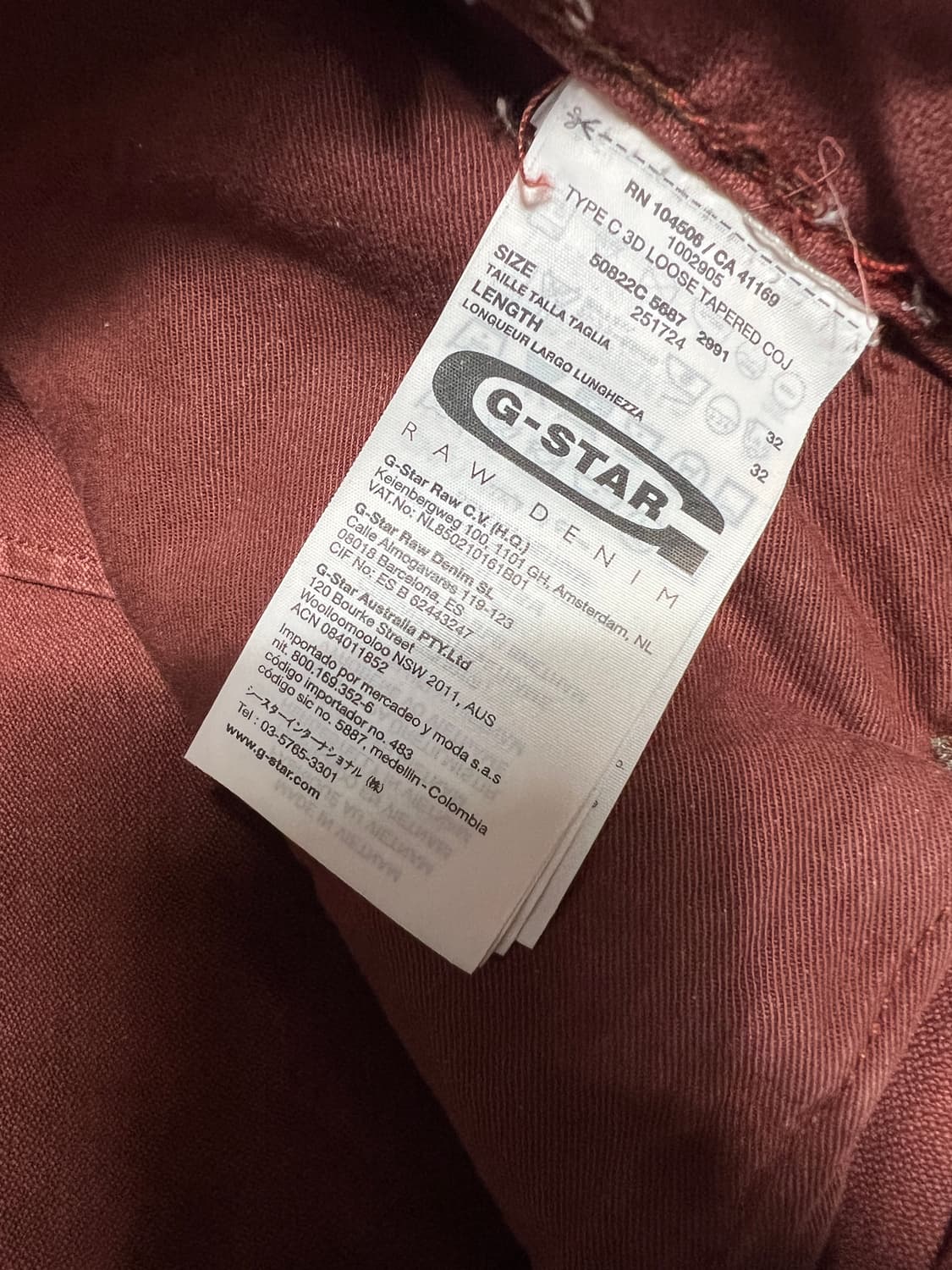 지스타 로우 데님 32 상품이미지3