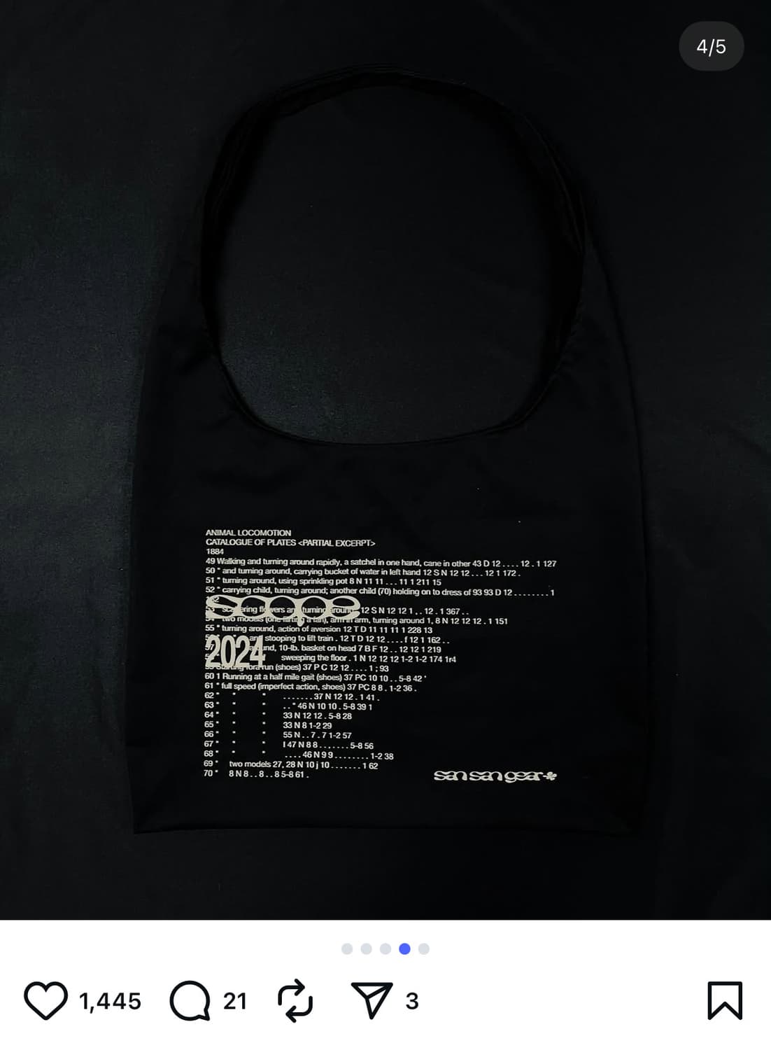 산산기어 바디백 에코백 상품이미지1